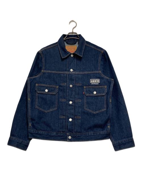 p*n様 LEVI’S® x OASIS TYPEⅡトラッカージャケット Mサイ 中古・古着通販】LEVI'S (リーバイス) oasis (オアシス) TYPEⅡ