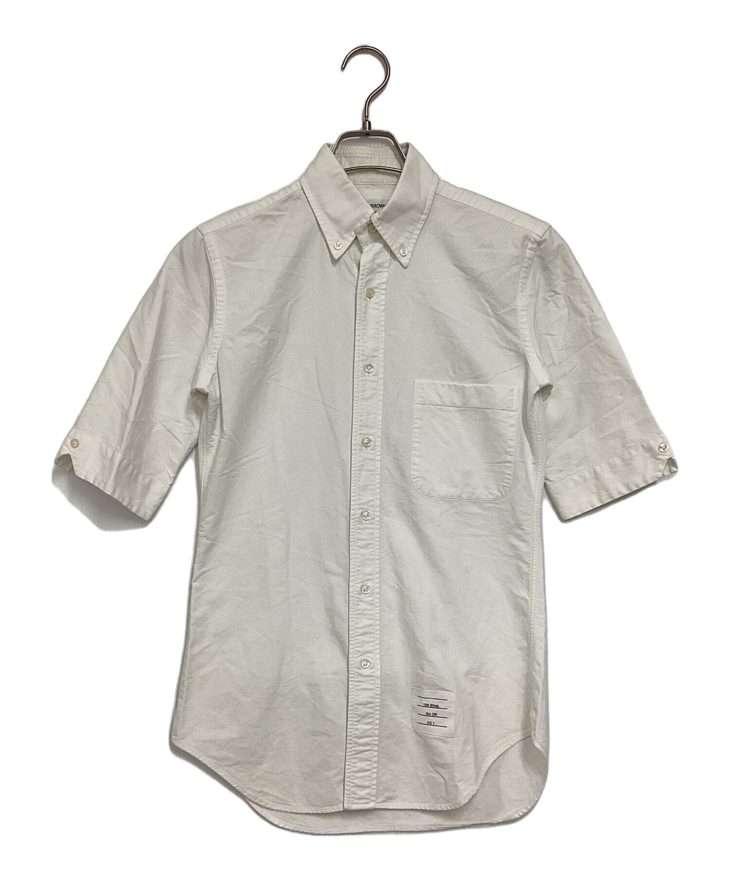 中古・古着通販】Thom Browne (トムブラウン) 5分袖ボタンダウンシャツ