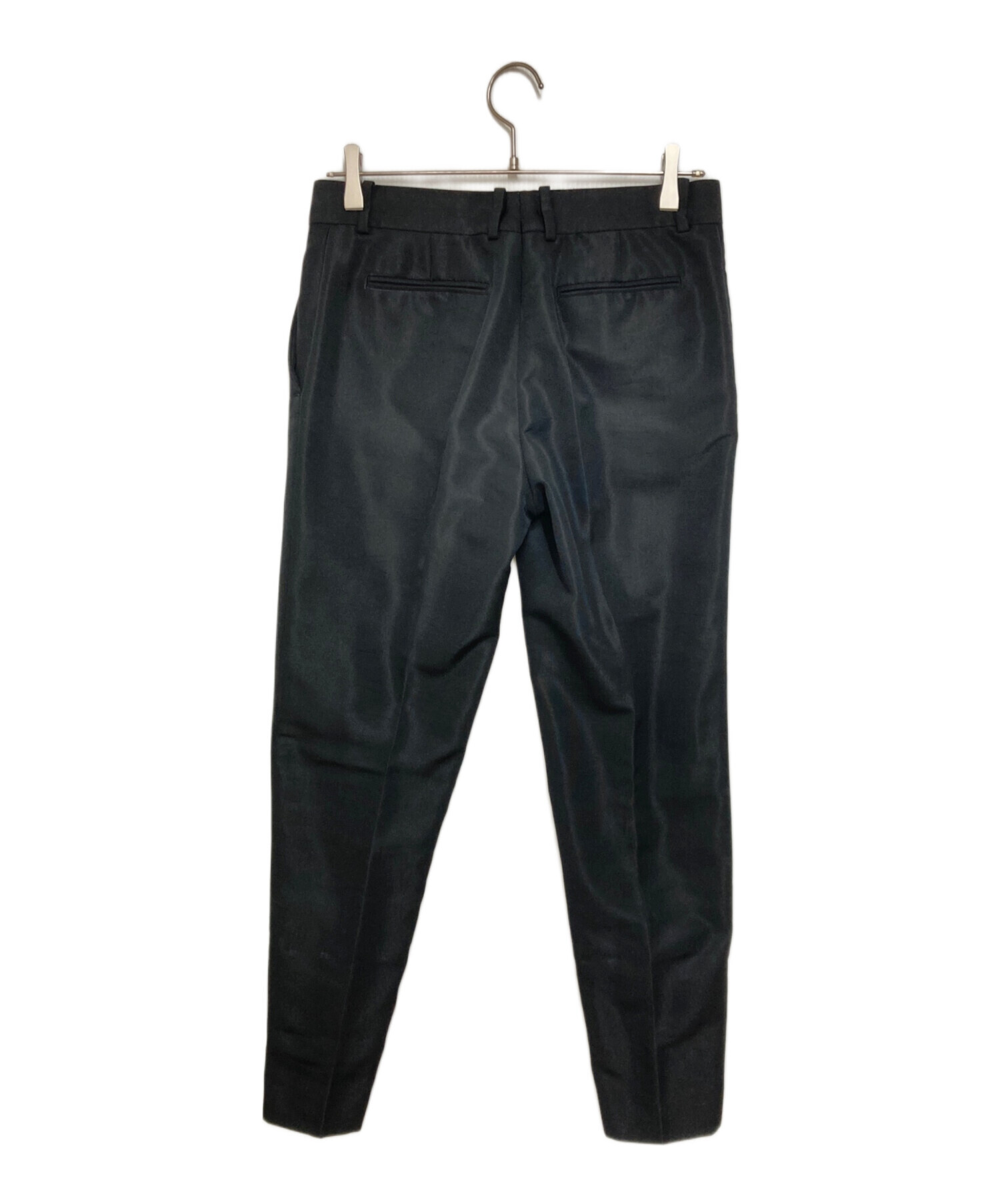 celine テーパードパンツ 中古・古着通販】CELINE (セリーヌ) テーパードパンツ ブラック サイズ