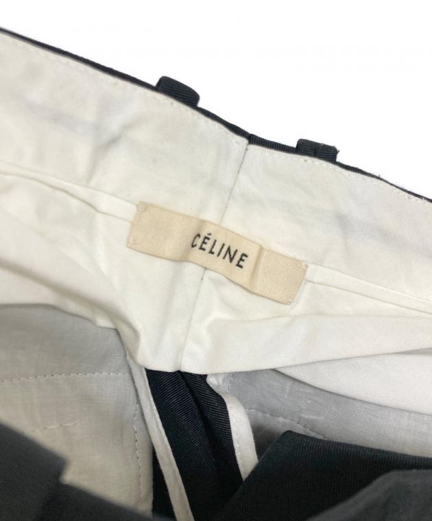 中古・古着通販】CELINE (セリーヌ) テーパードパンツ ブラック サイズ