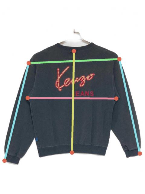 中古・古着通販】KENZO JEANS (ケンゾージーンズ) 刺繍スウェット