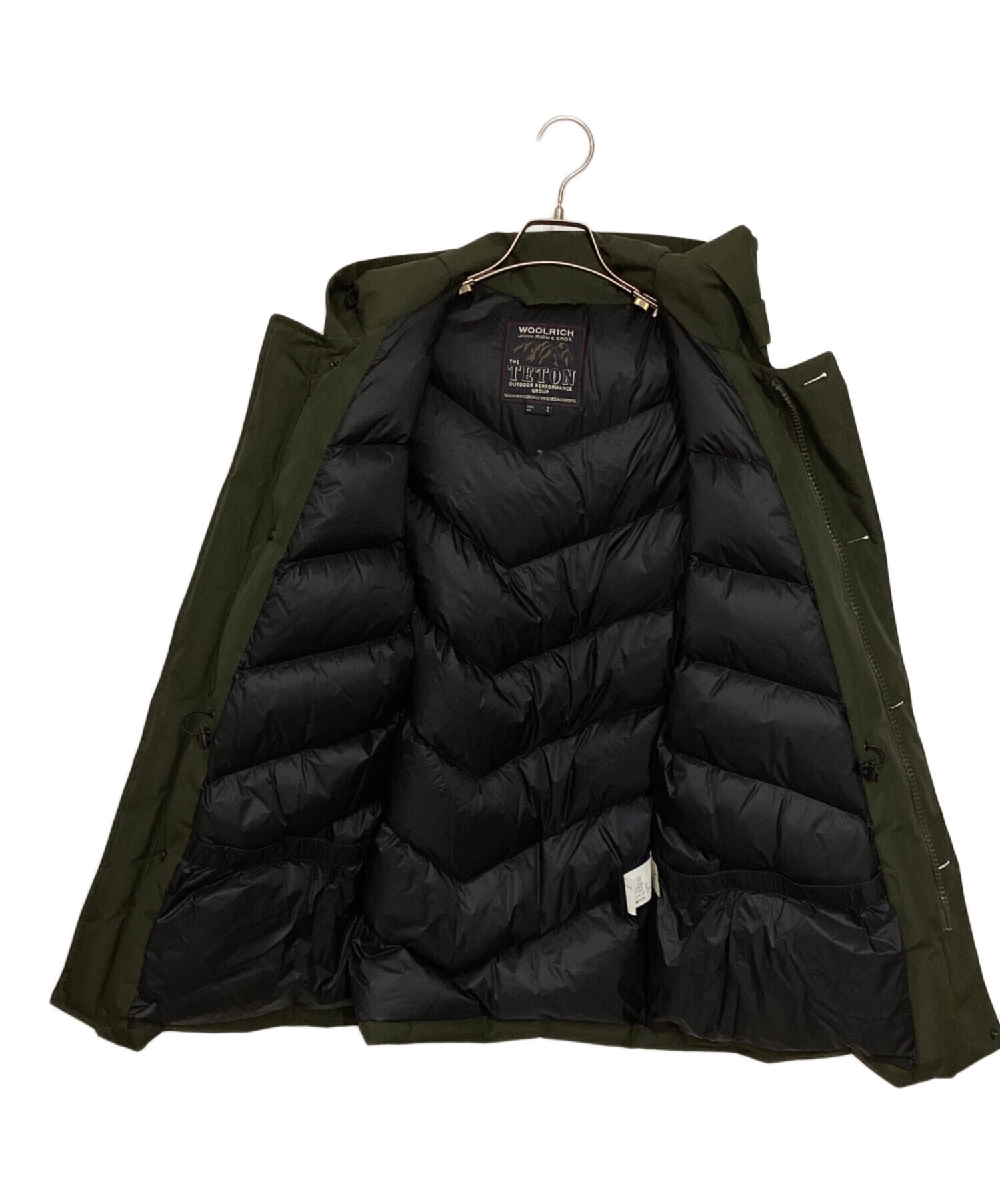 中古・古着通販】WOOLRICH (ウールリッチ) TETON フーディダウン 中古・古着通販】WOOLRICH (ウールリッチ) TETON フーディダウン