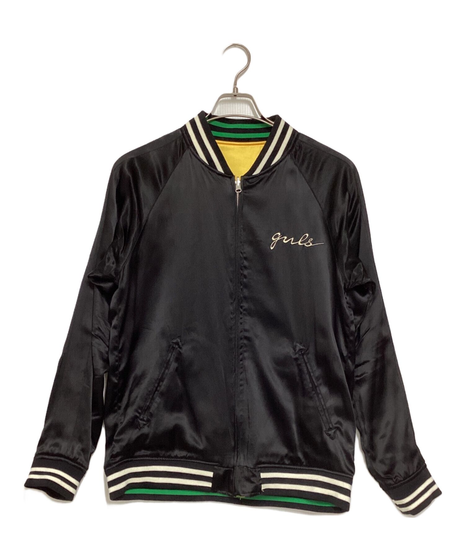 GAVIAL スーベニアジャケット/ souvenir jacket XL 美品 中古・古着通販】GAVIAL (ガヴィル) SOUVENIR JACKET イエロー