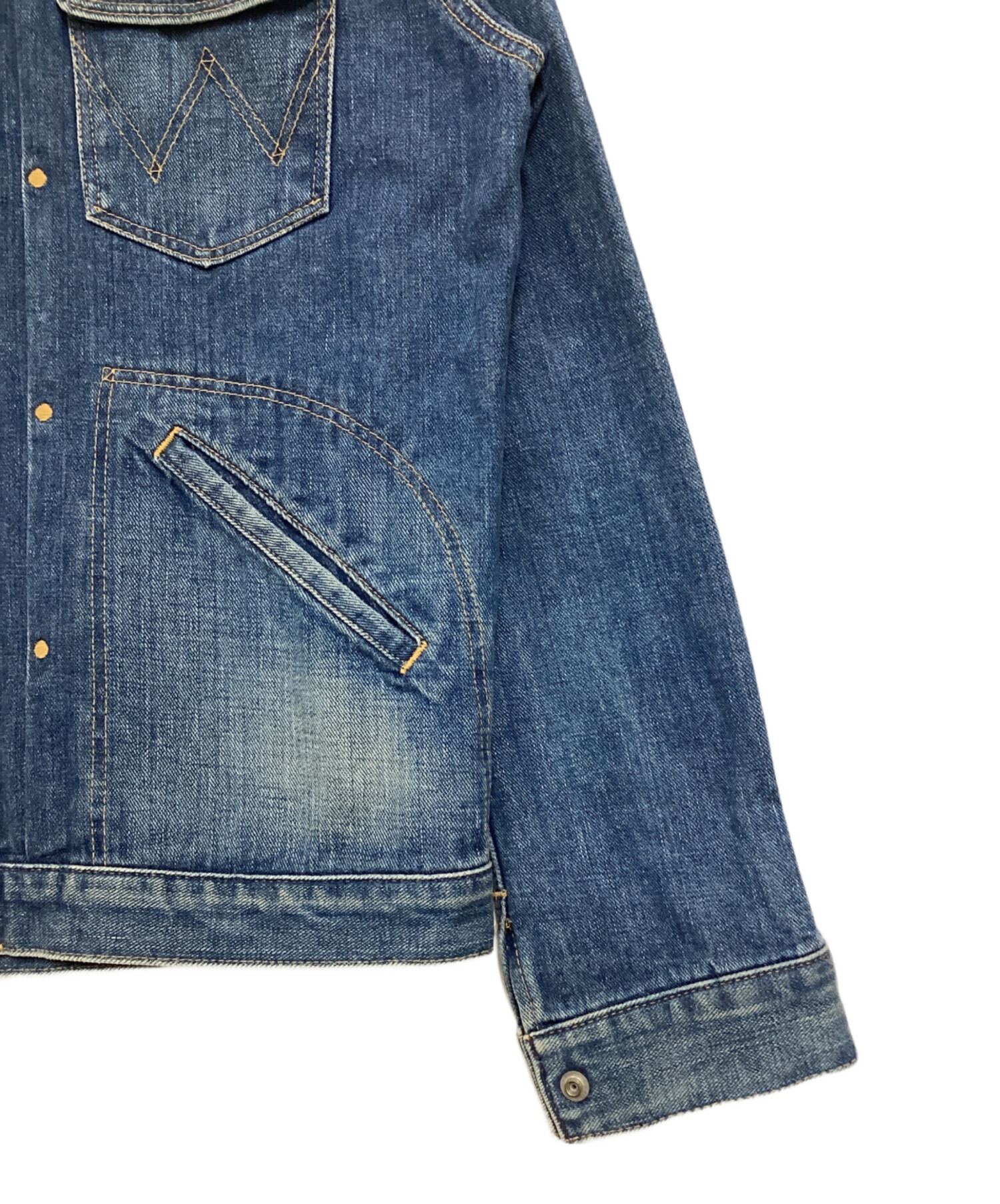 中古・古着通販】Wrangler (ラングラー) ジップアップデニムジャケット