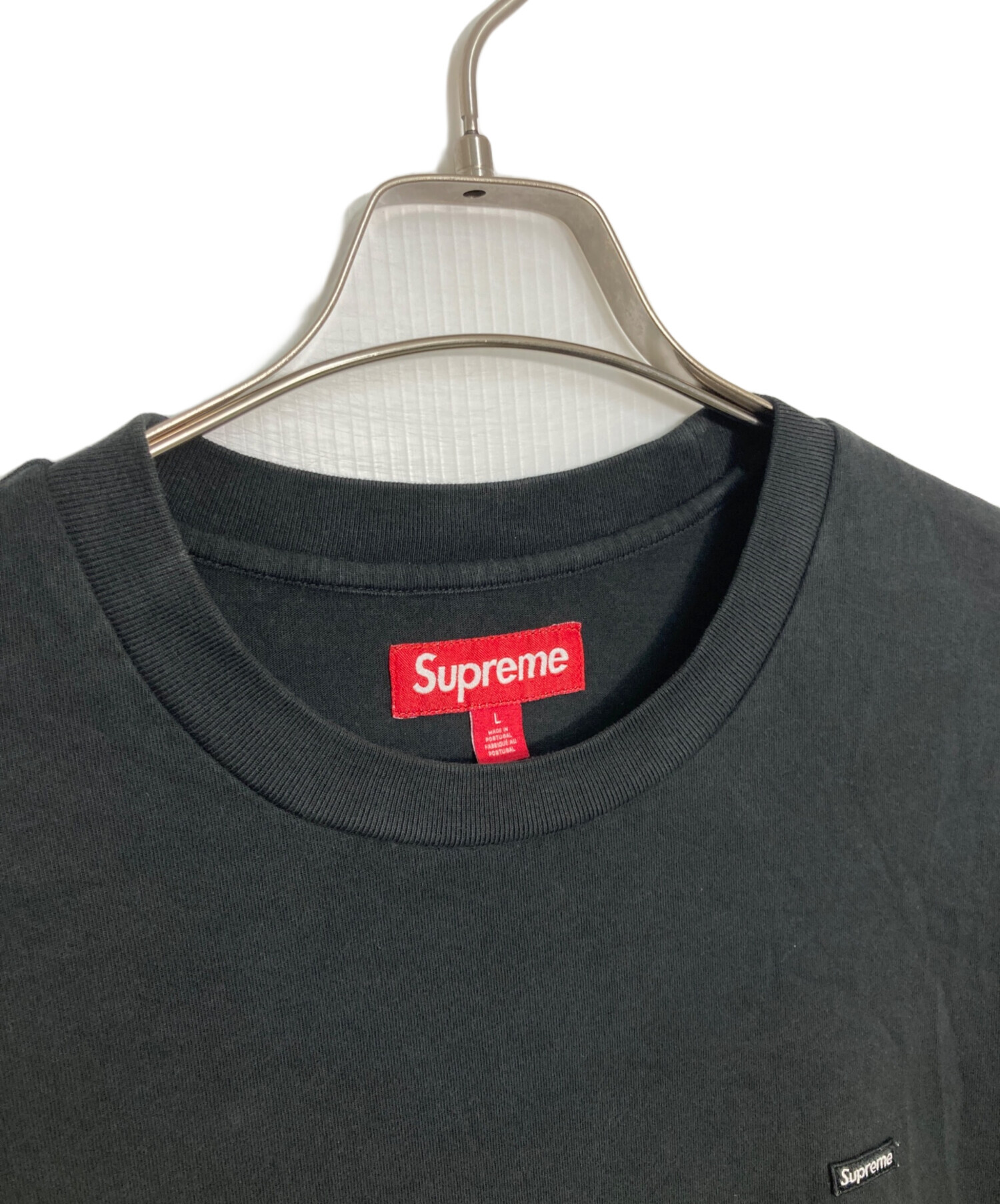 中古・古着通販】SUPREME (シュプリーム) SMALLBOX LOGO TEE ブラック 