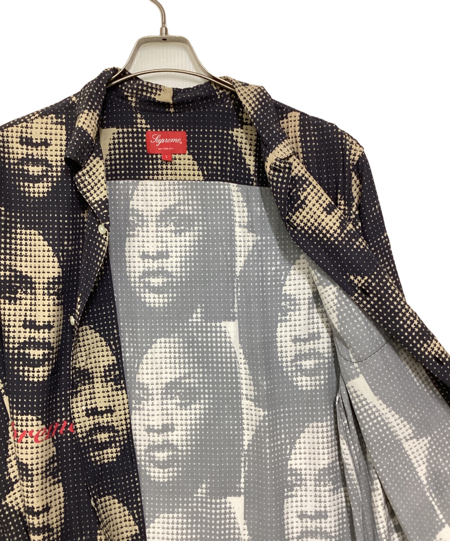 中古・古着通販】SUPREME (シュプリーム) Lil Kim S/S Shirt グレー 