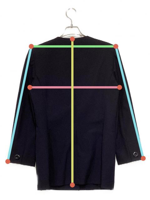 未使用クリスチャンディオールジャケット 中古・古着通販】Christian Dior (クリスチャン ディオール) 7つ釦