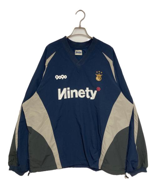 9090 Tech Nylon Pullover ネイビー　古着 中古・古着通販】9090 (9090) Tech Nylon Pullover ネイビー サイズ:XL