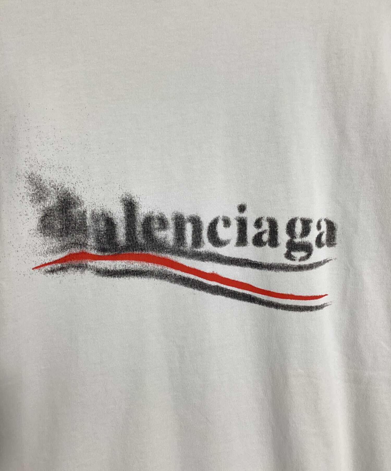 中古・古着通販】BALENCIAGA (バレンシアガ) キャンペーンロゴプリント