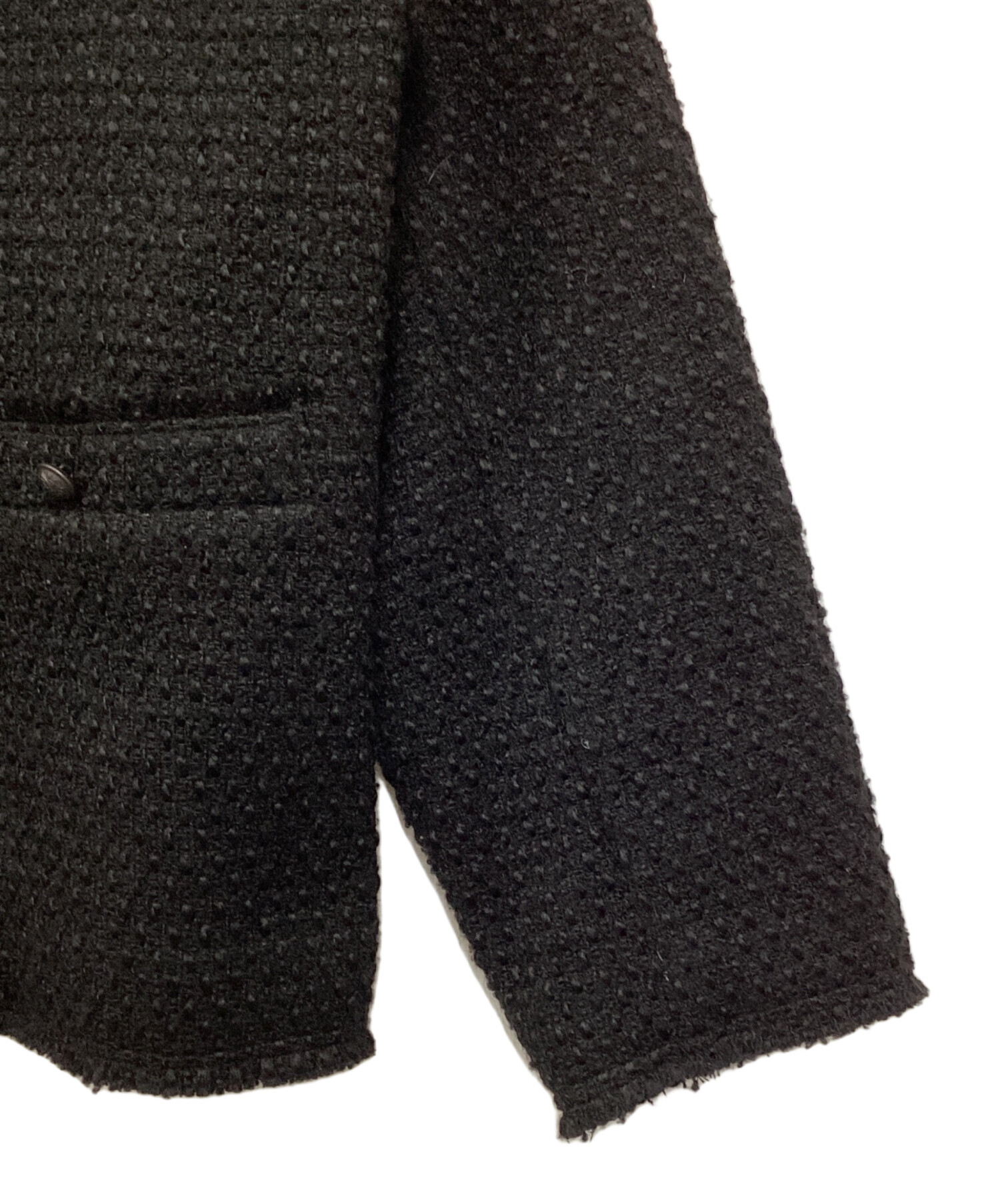 中古・古着通販】pual ce cin (ピュアルセシン) ツイードジャケット