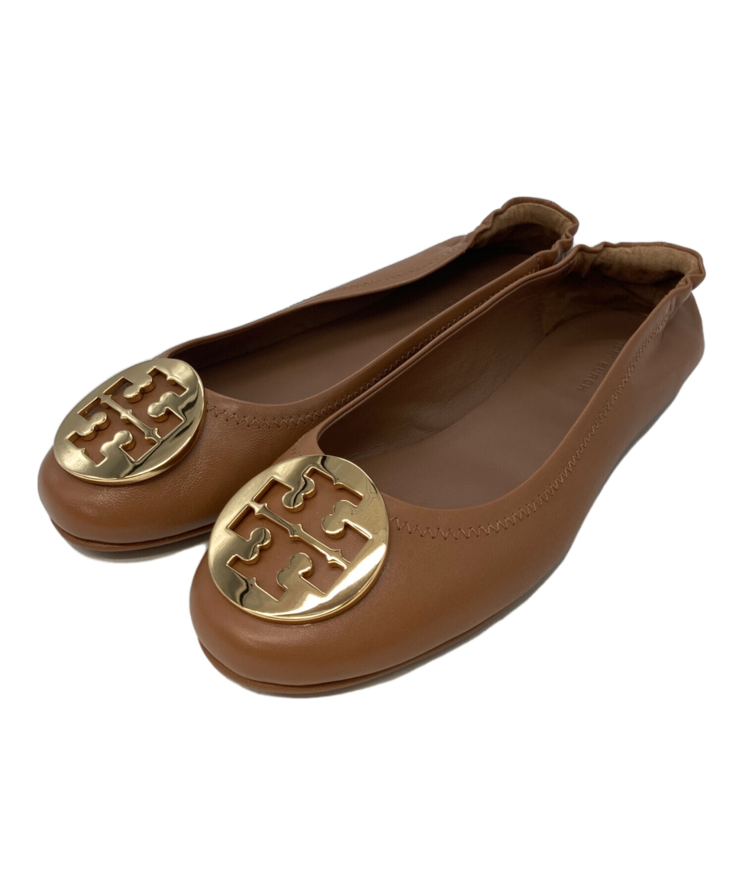 中古・古着通販】TORY BURCH (トリーバーチ) バレエシューズ ROYAL TAN