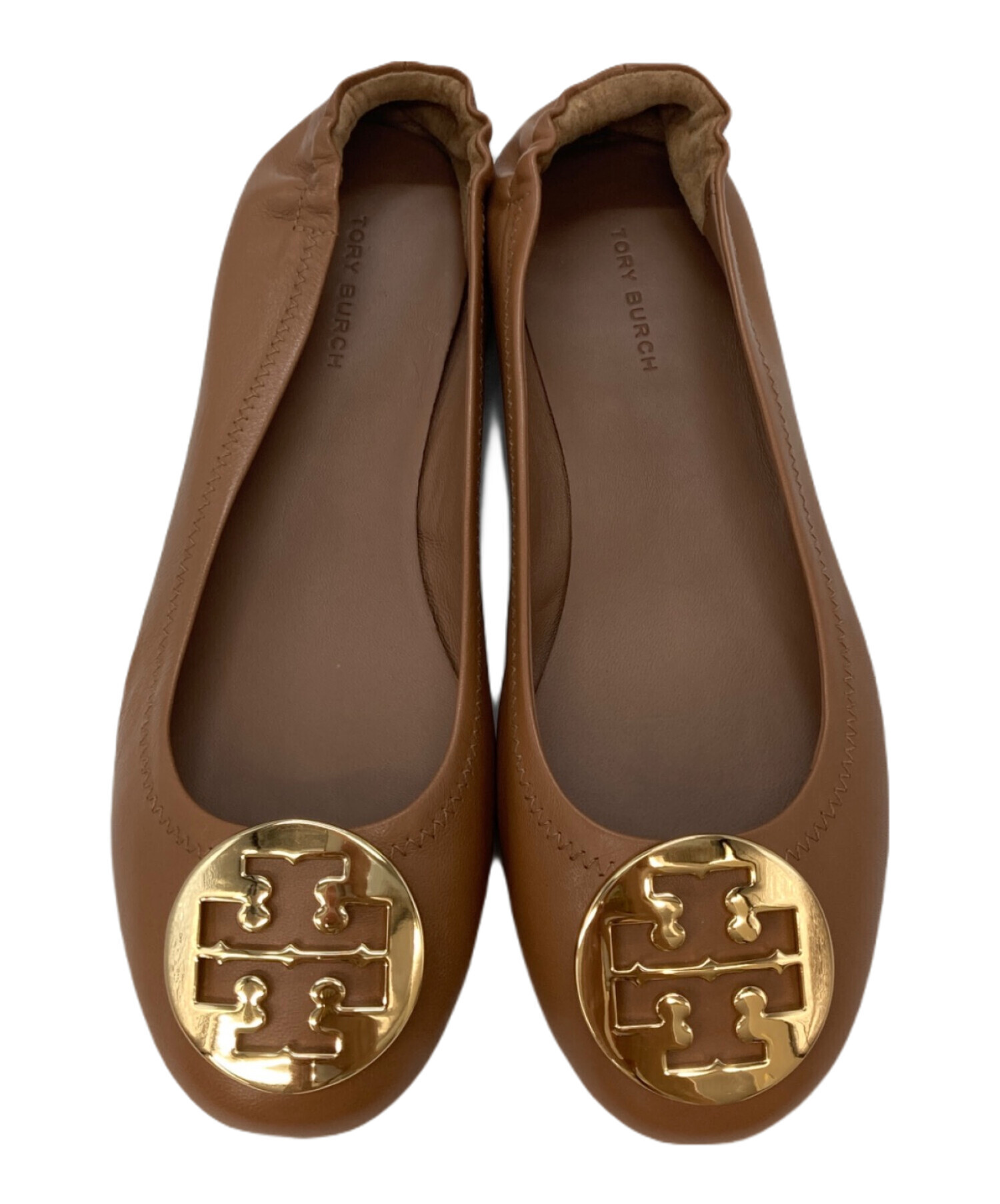 中古・古着通販】TORY BURCH (トリーバーチ) バレエシューズ ROYAL TAN