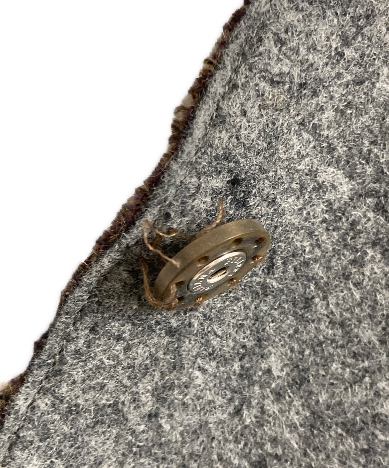 未使用級★FABIANA FILIPPI★モニーレ装飾★ヘリンボーン柄ジャケット 中古・古着通販】Fabiana Filippi (ファビアナフィリッピ) シルク混