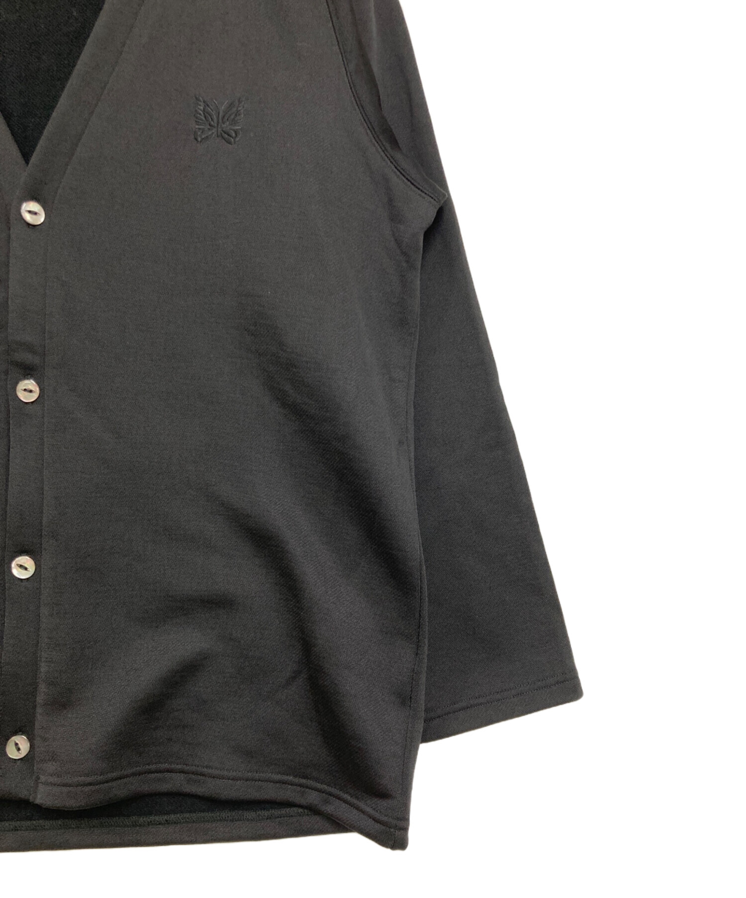 中古・古着通販】Needles (ニードルズ) V-Neck Cardigan ブラック
