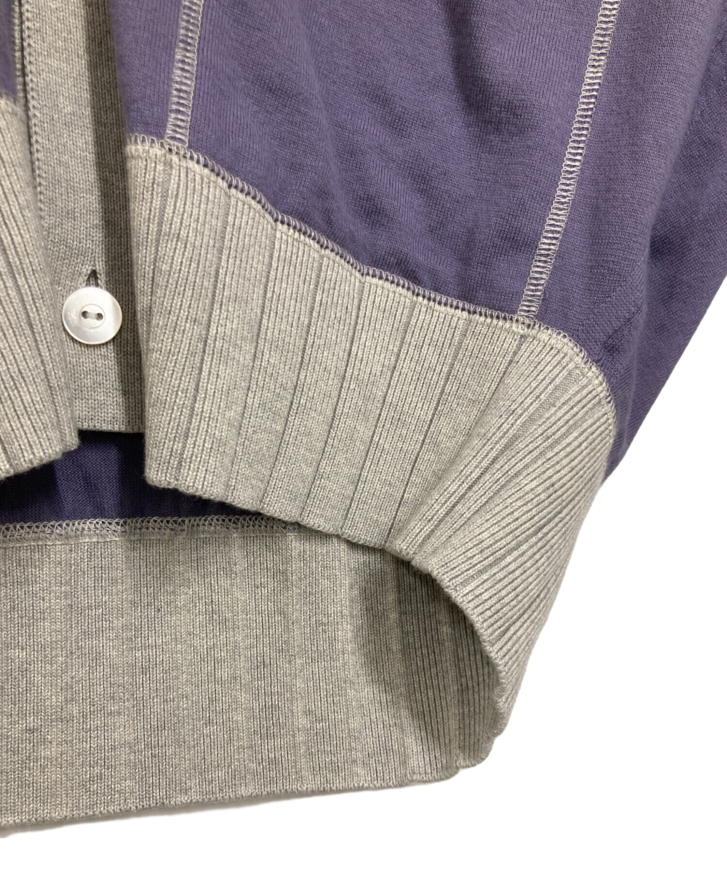 中古・古着通販】HERILL (ヘリル) Suvin cotton Sweat cardigan