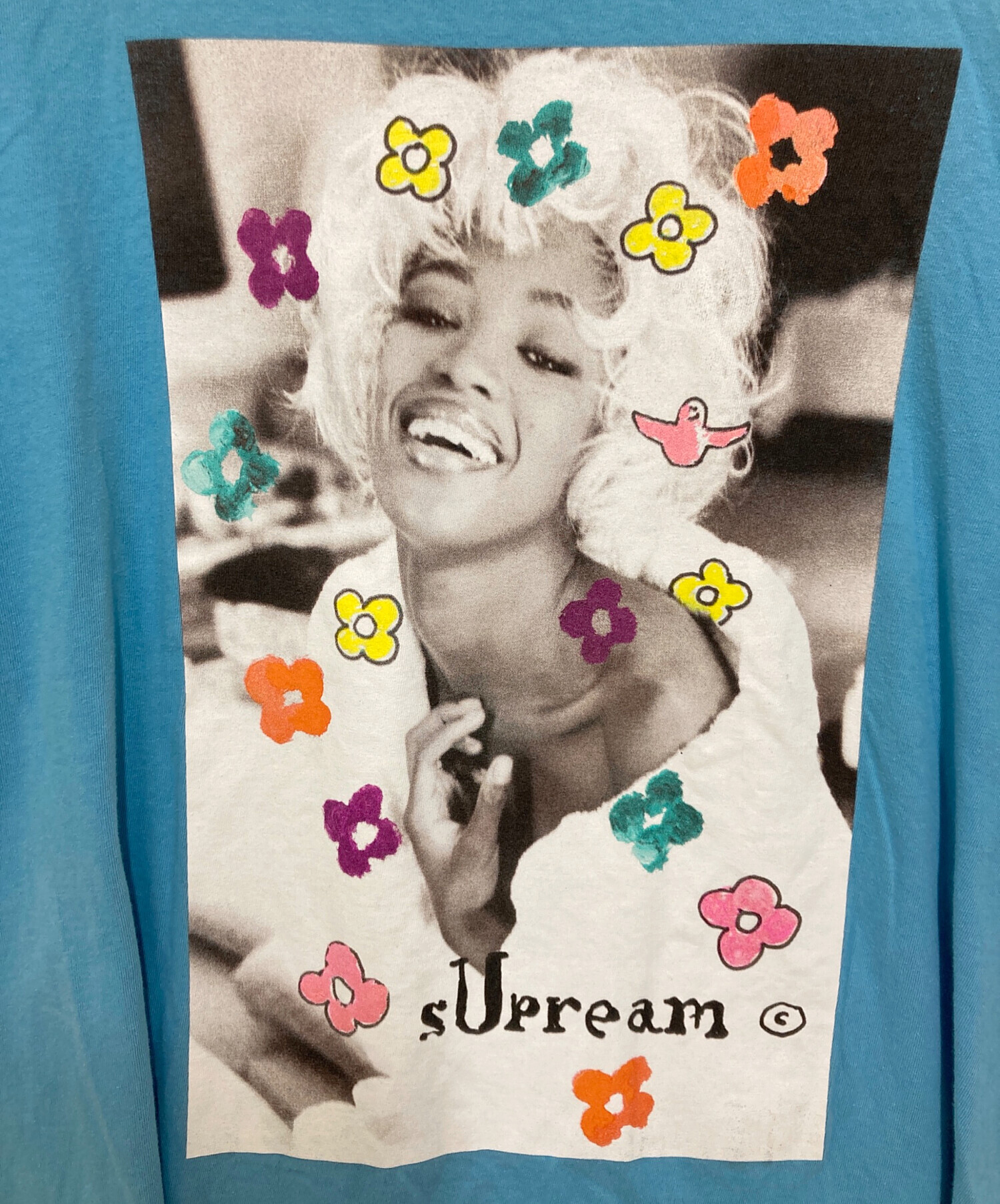 中古・古着通販】Supreme (シュプリーム) Naomi Tee ブルー サイズ:L