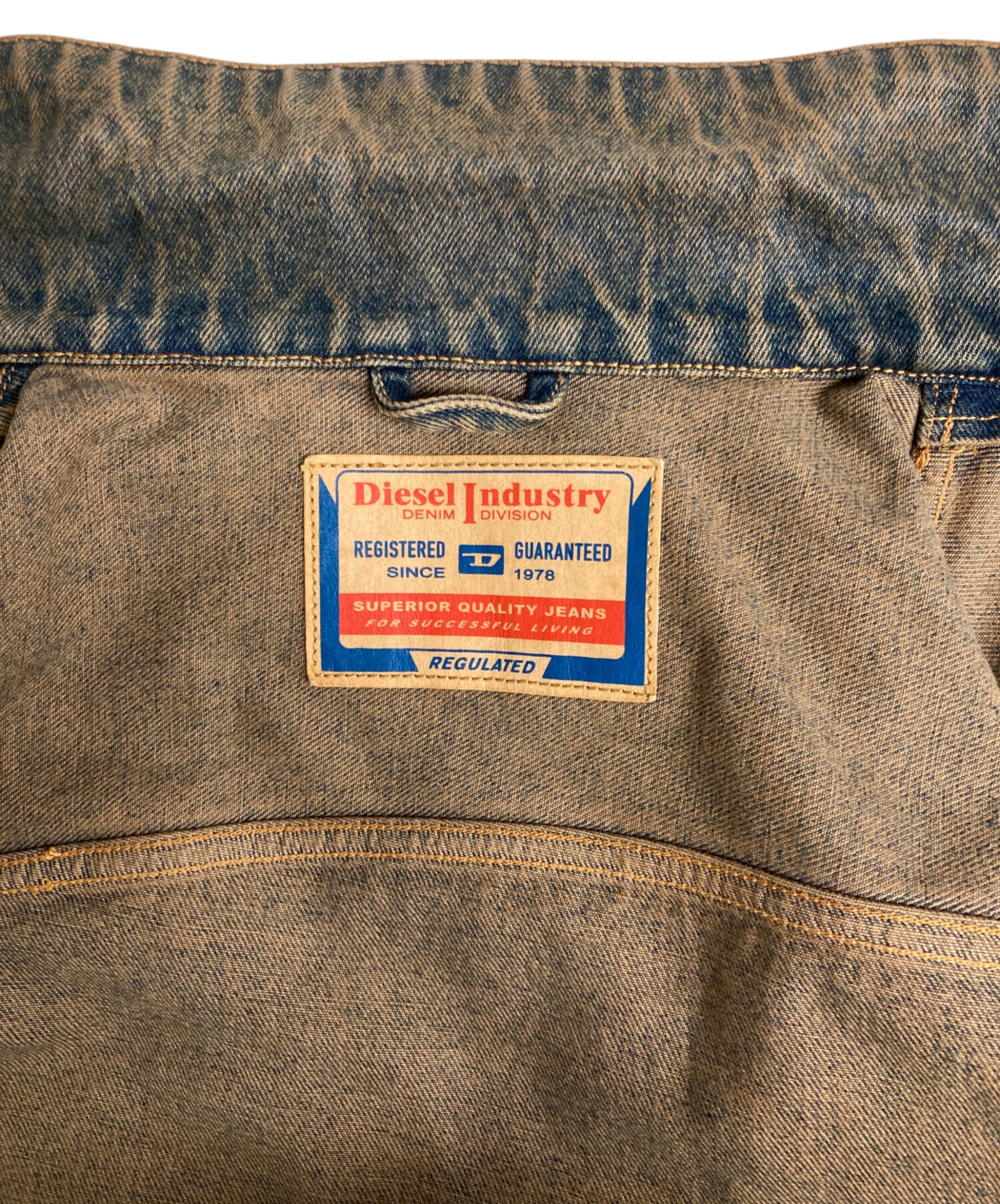 中古・古着通販】DIESEL (ディーゼル) ジップアップデニムジャケット