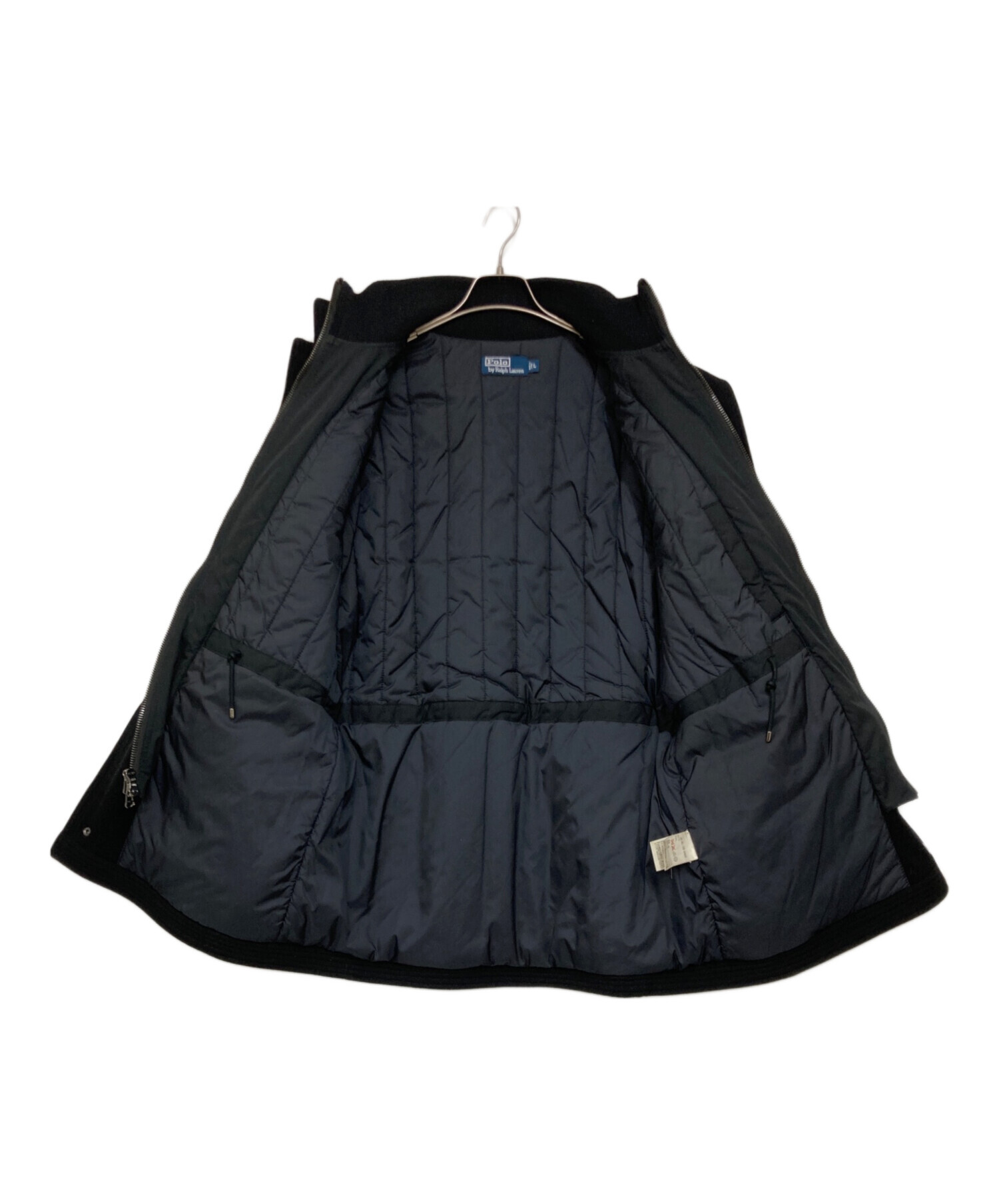 【美品】Polo USA製 ジャケット Mサイズ 黒 U.S. POLO ASSN.（ユーエスポロアッスン） ブルゾン アウター 「U.S.