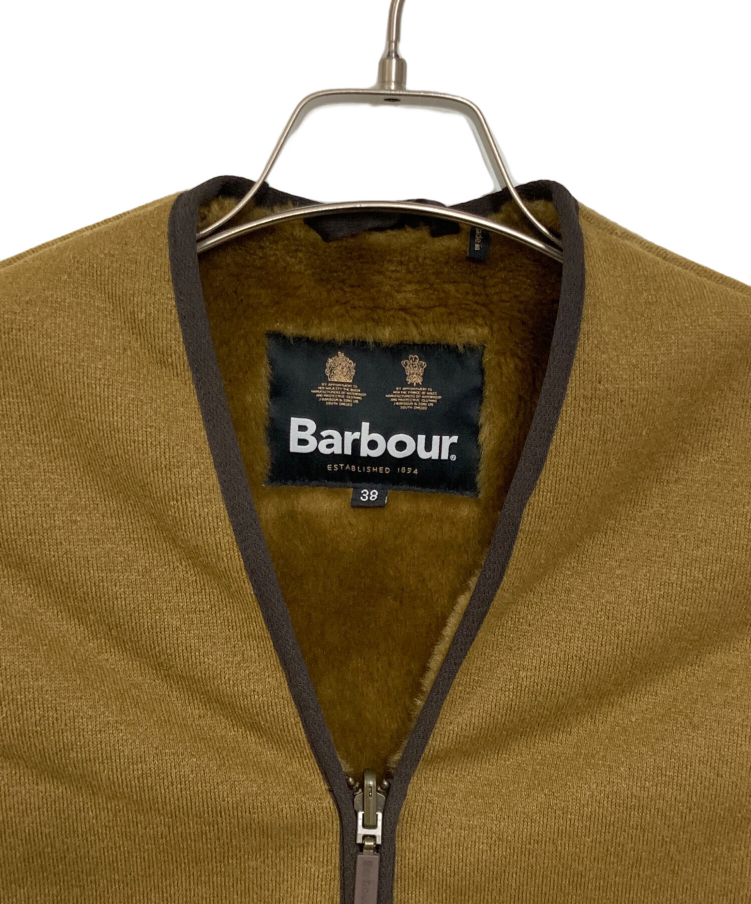 中古・古着通販】Barbour (バブアー) パイルライナーフロントジップ 
