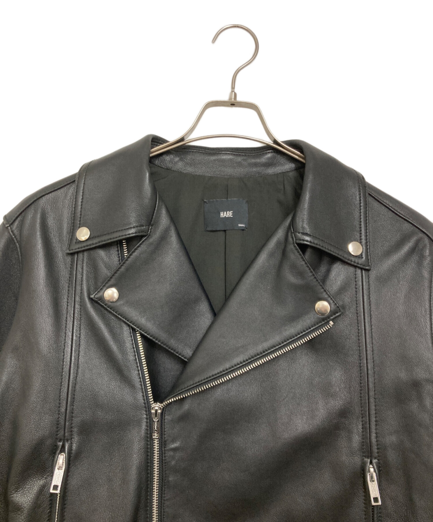 中古・古着通販】HARE (ハレ) Lamb Leather Riders/ラムレザー