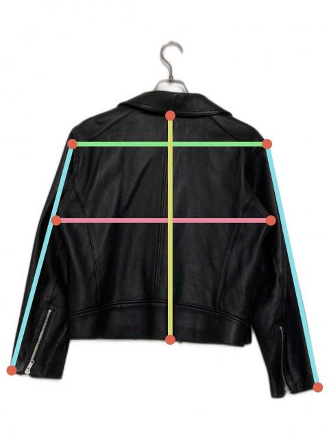 中古・古着通販】HARE (ハレ) Lamb Leather Riders/ラムレザー