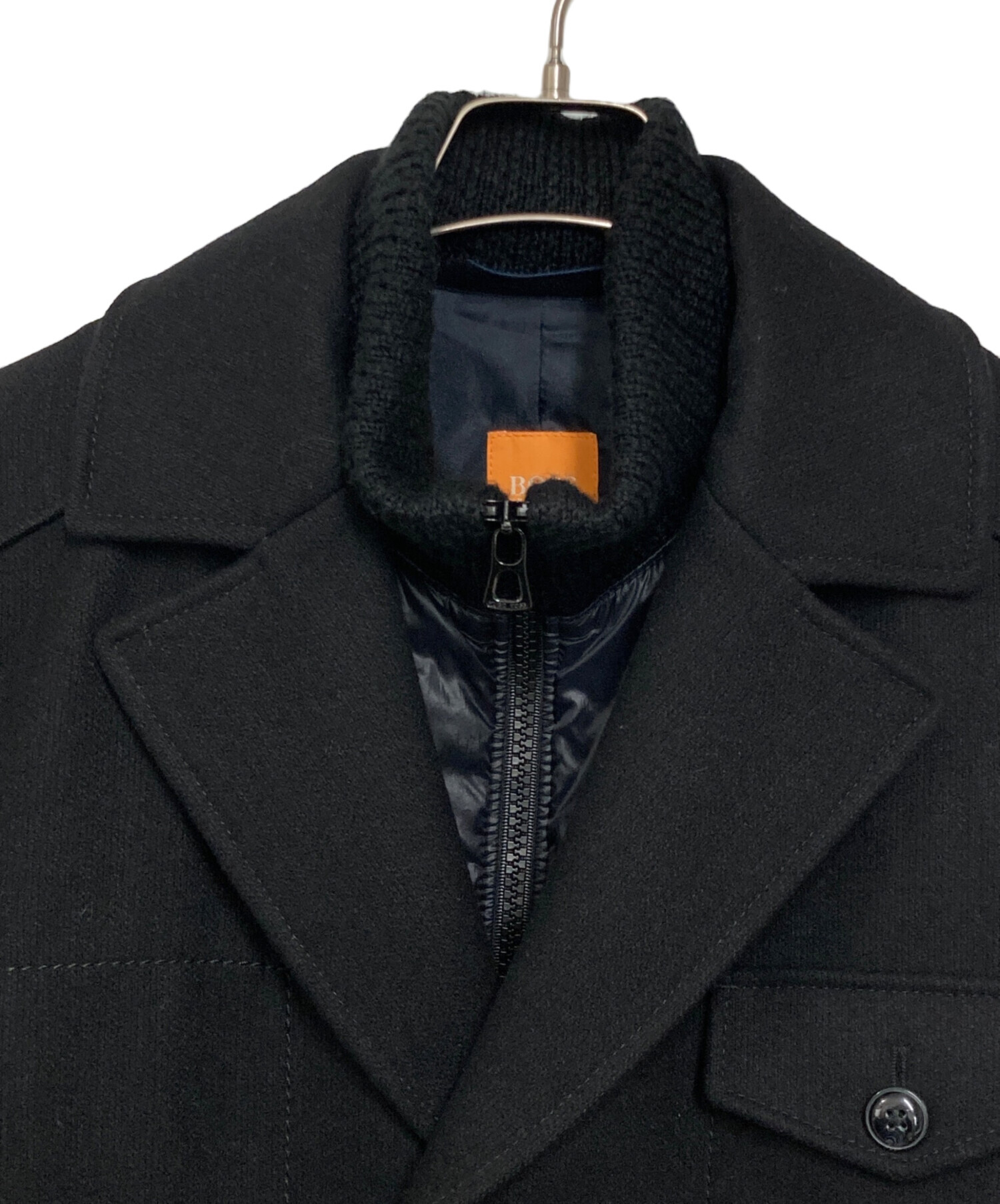 中古・古着通販】BOSS HUGO BOSS (ボス ヒューゴボス) ウールコート