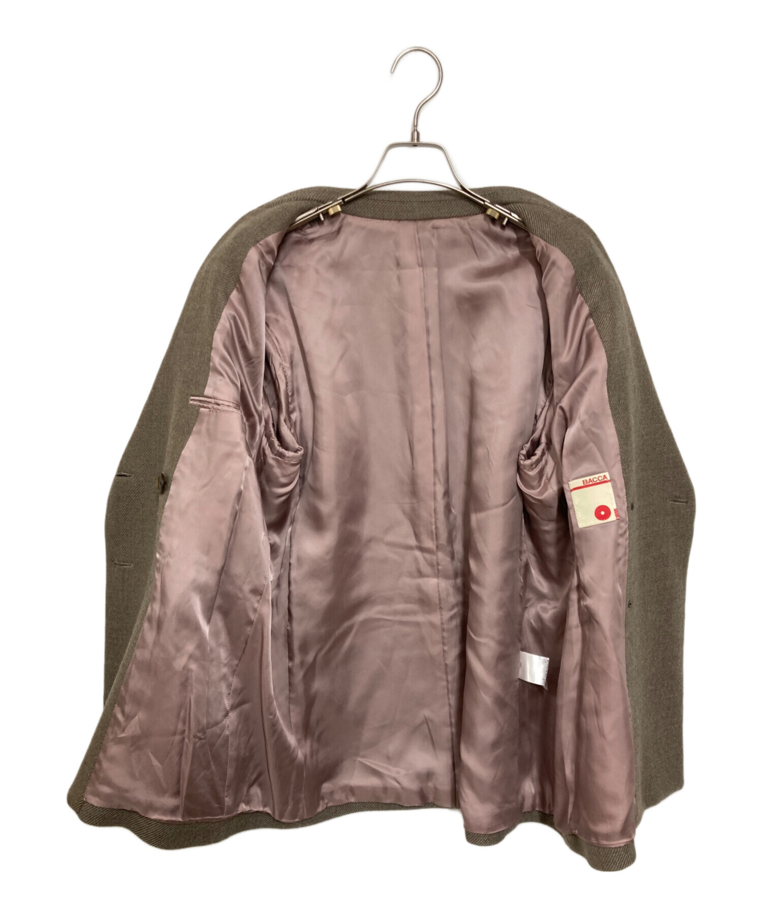 【はいじ】BACCA ウールツイルジャケットコート（サイズ36） 中古・古着通販】BACCA (バッカ) ウールツイル ジャケットコート