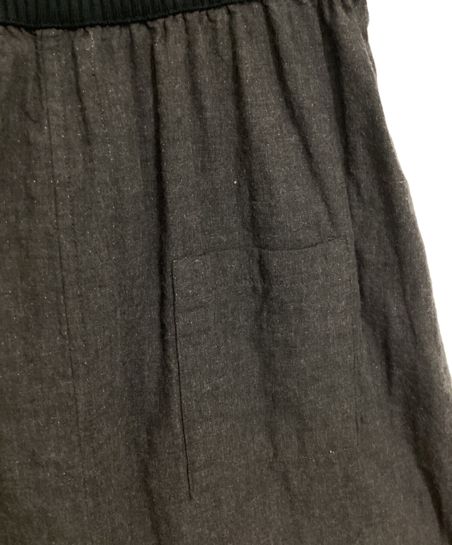 FUGA FUGAフーガフーガ☆19年新品タグ付☆コットンパッチワークスカート 中古・古着通販】FUGA FUGA (フーガフーガ) リネン混パッチワーク