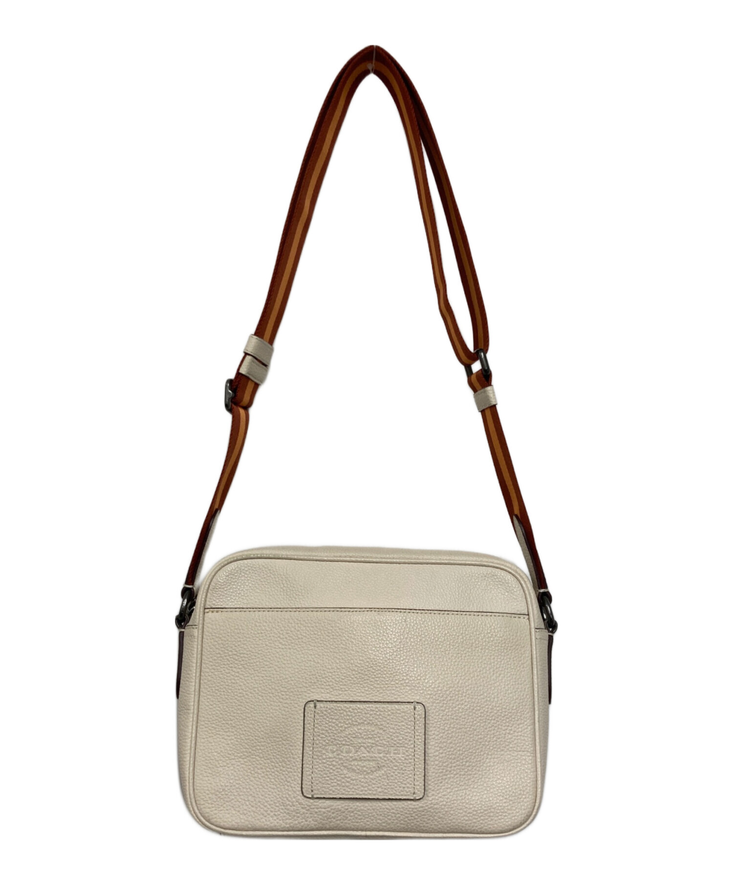 中古・古着通販】COACH (コーチ) ショルダーバッグ アイボリー 