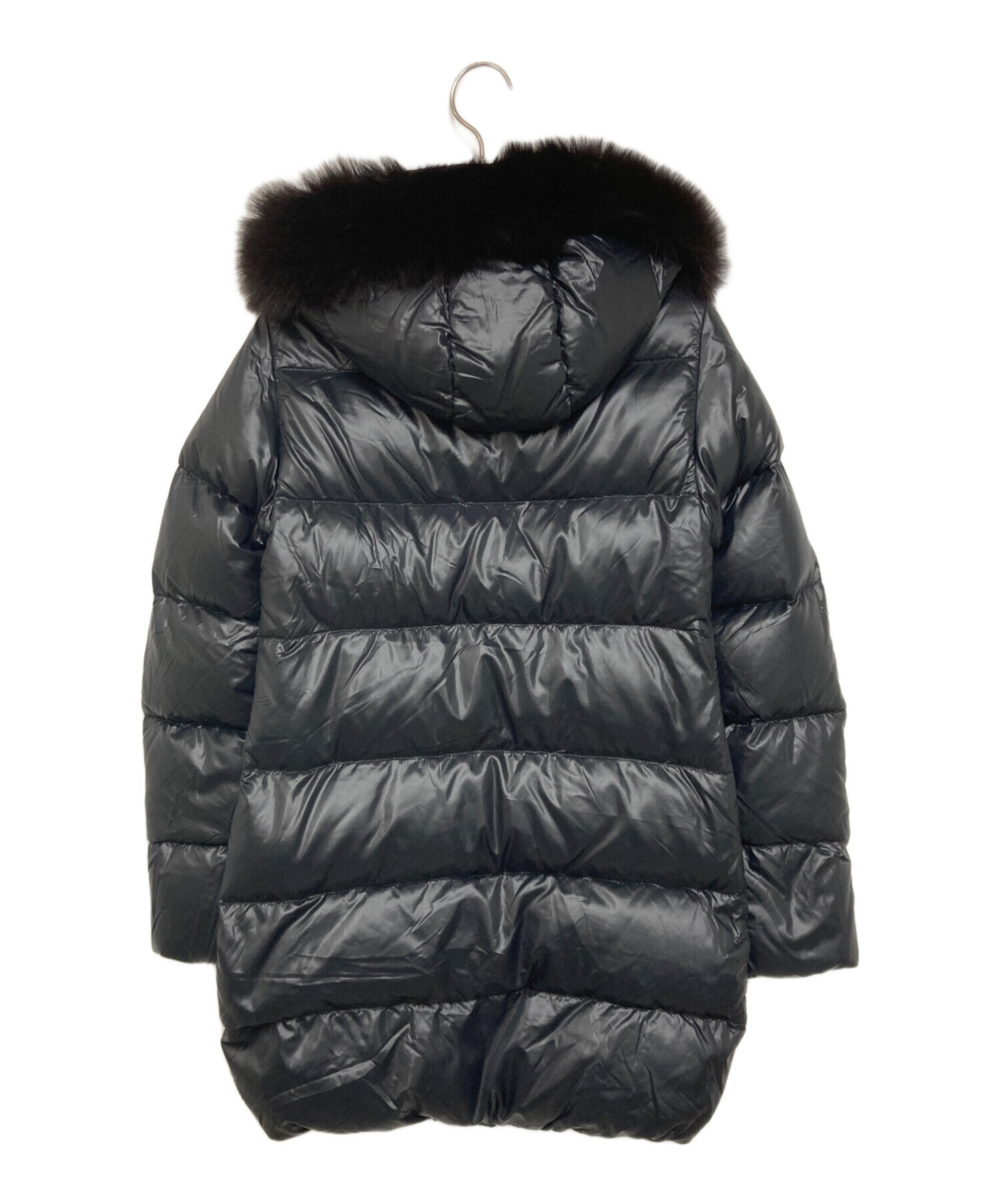 DUVETICAデュベティカ ダウン サイズ38 黒 中古・古着通販】DUVETICA (デュベティカ) ダウンコート グレー サイズ