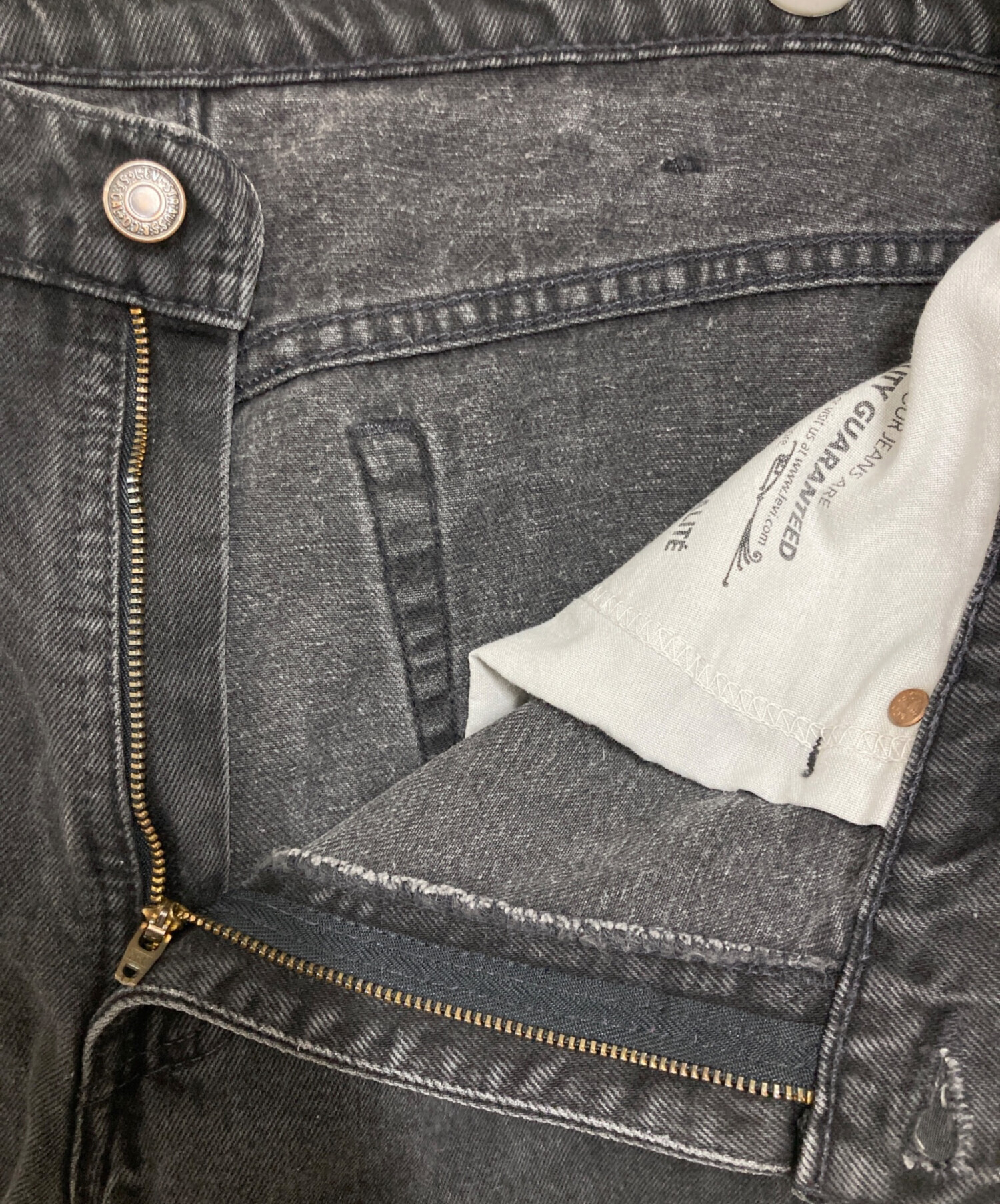 Levi Strauss & Co. 535 ブラックデニム W32 L34
