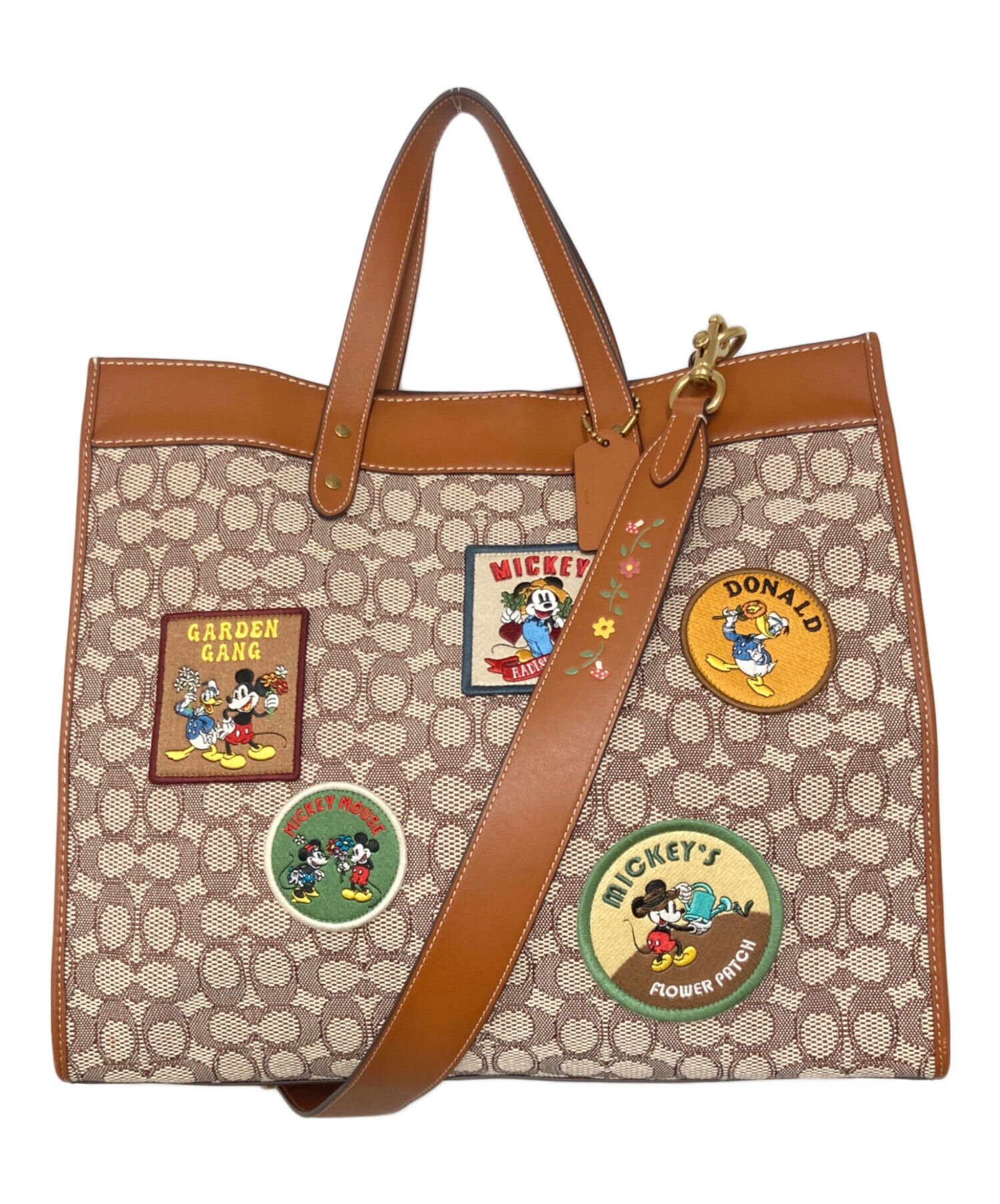 Disney×COACH 2way ショルダーバッグ フィールドトート40 【公式 Disney×COACH 2way ショルダーバッグ フィールドトート40 【公式