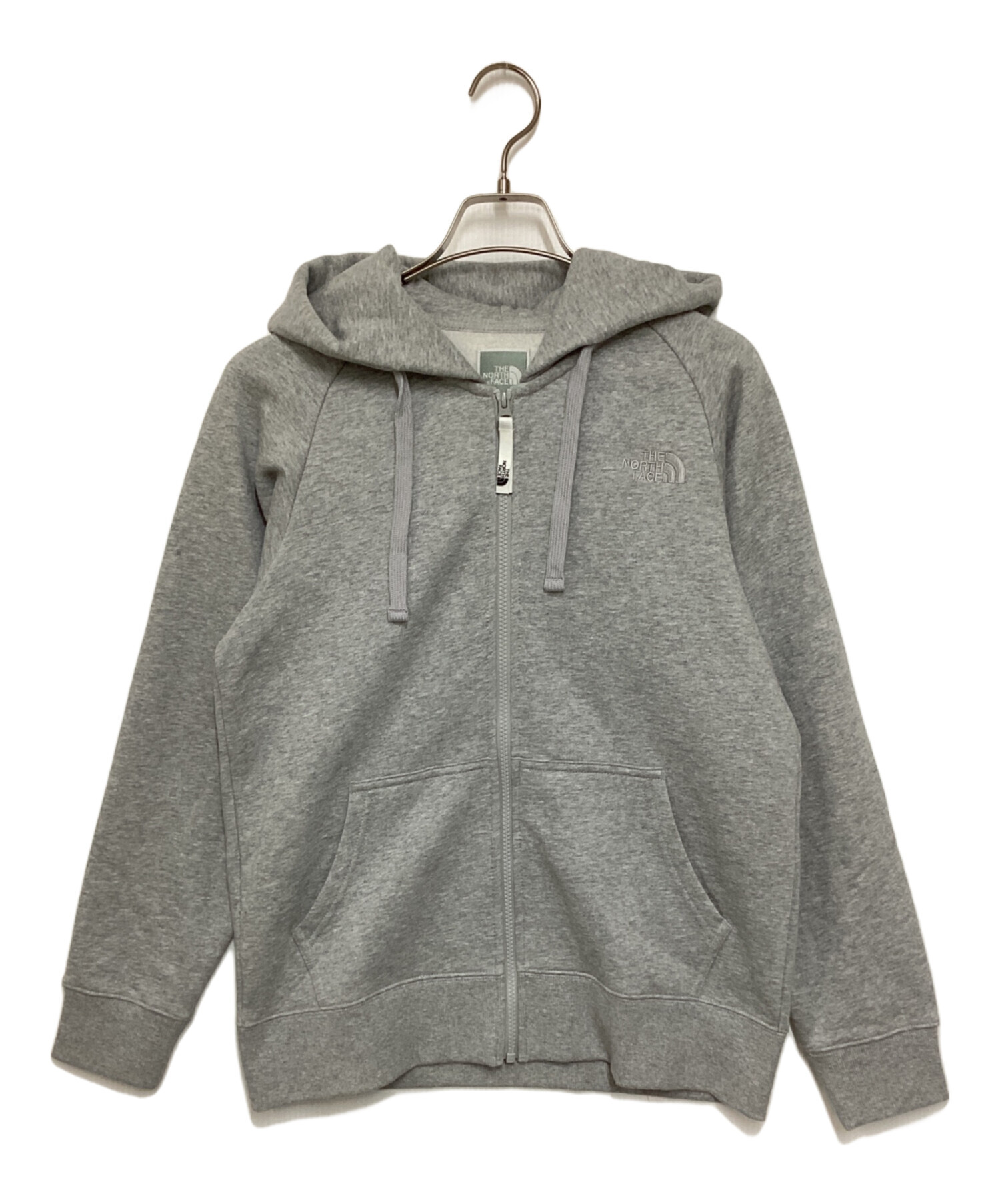 【新品】THE NORTH FACE リアビューフルジップフーディ グレー女 L 中古・古着通販】THE NORTH FACE (ザ ノース フェイス) リアビュー