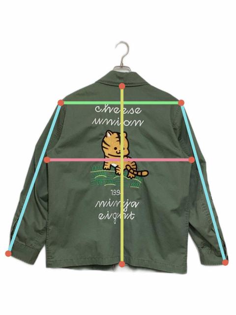 中古・古着通販】CUNE (キューン) 刺繍たっぷりのコットンブルゾン