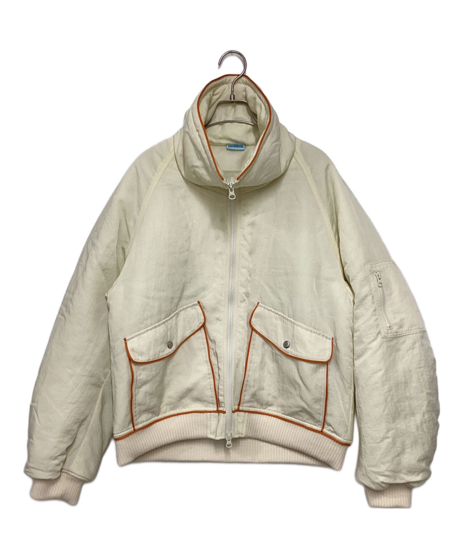 【a2o】パイピングバギーブルゾン Mサイズ 中古・古着通販】a2o (エーツーオー) パイピングバギーブルゾン