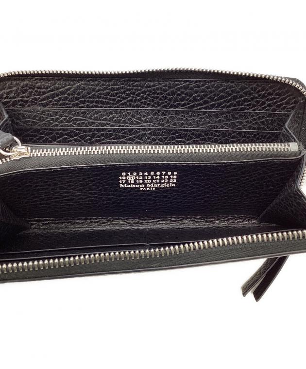 未使用級　Maison Margiela マルジェラ　黒　black 長財布 中古・古着通販】Maison Margiela (メゾンマルジェラ) 4ステッチ