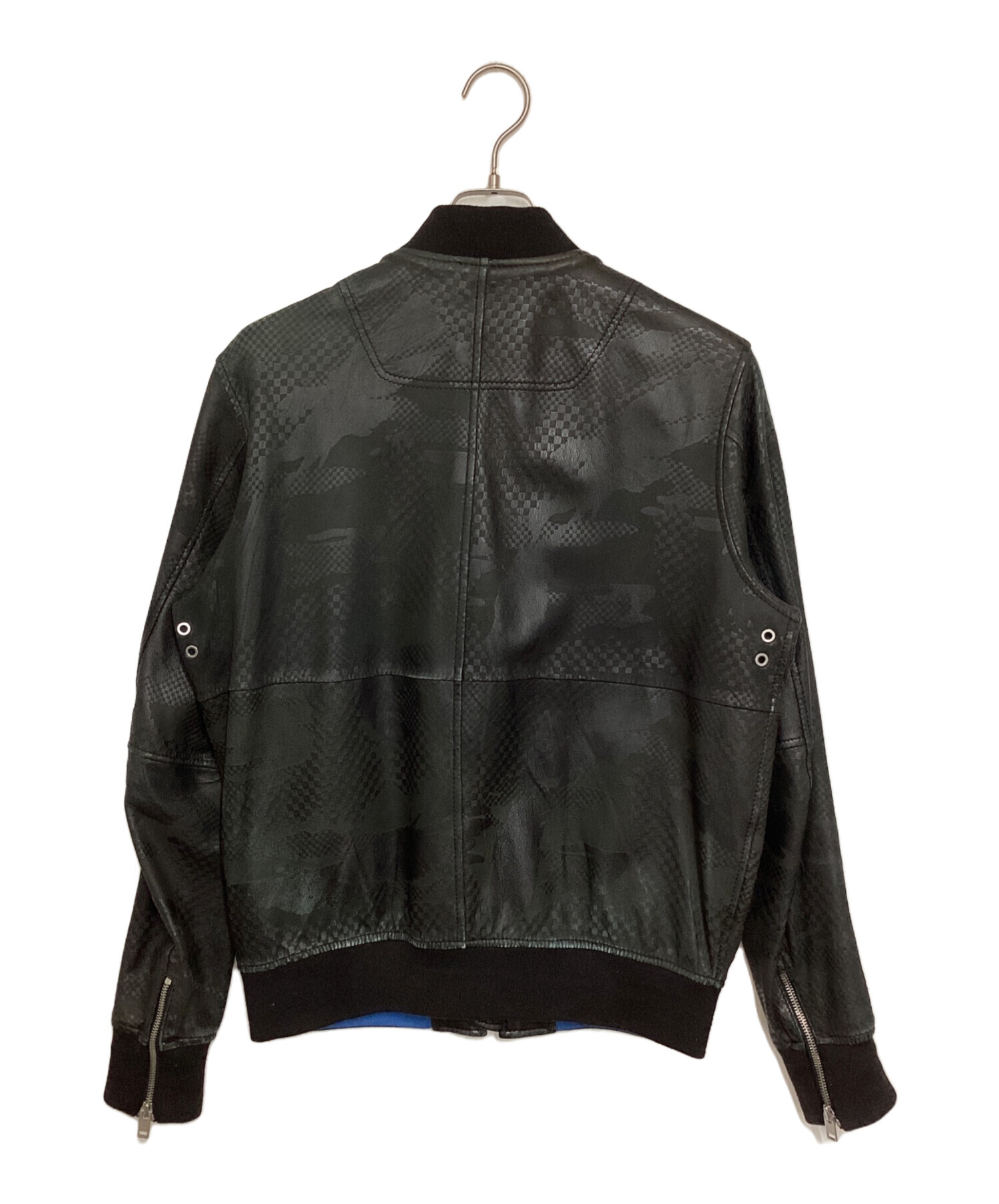 レザージャケット ディーゼル ジャケット メンズ DIESEL ブラック