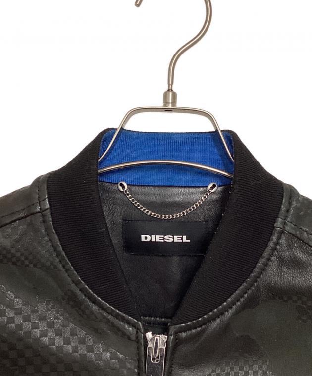 中古・古着通販】DIESEL (ディーゼル) シープスキン レザーボンバー
