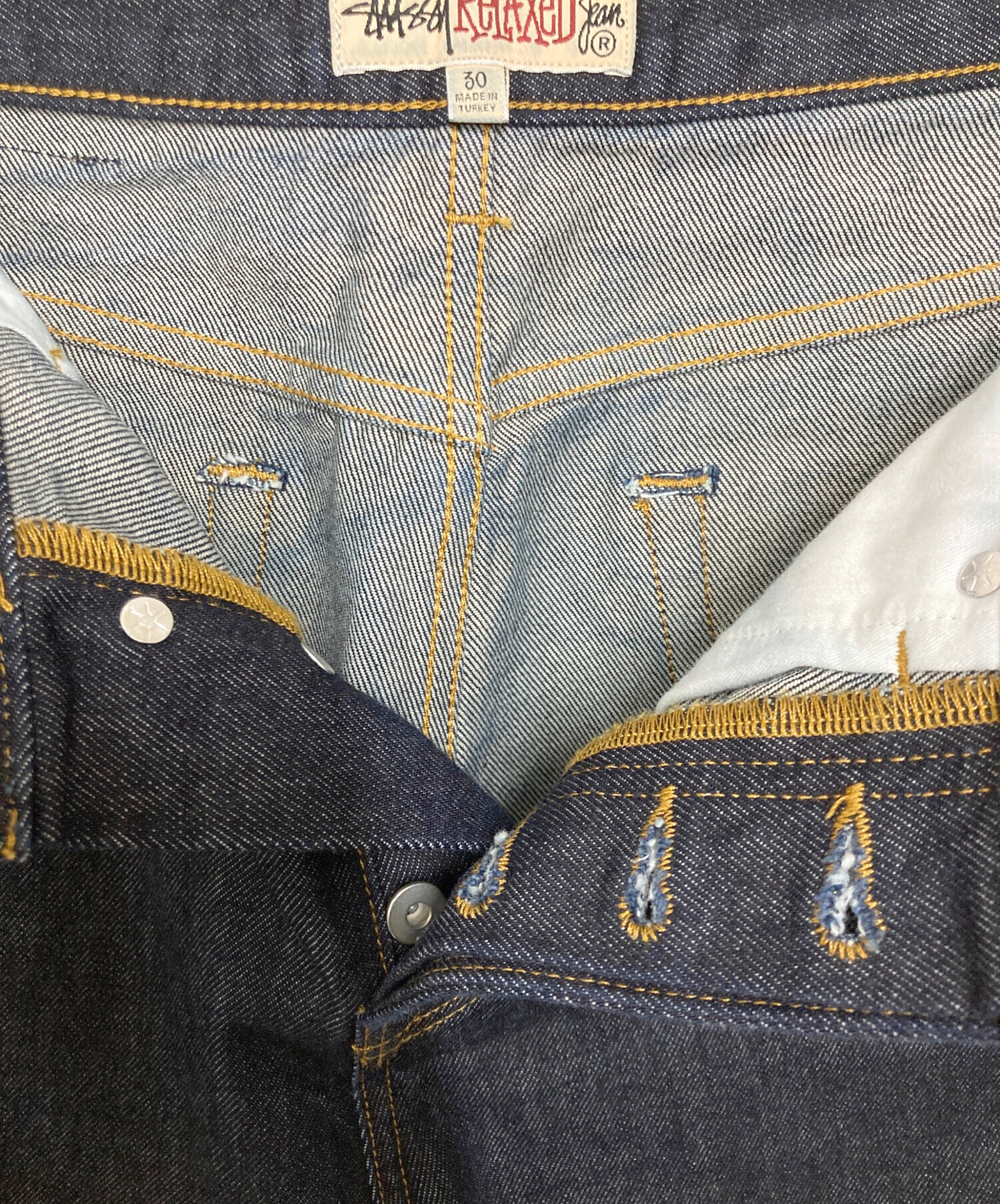 中古・古着通販】stussy (ステューシー) RELAXED JEAN DENIM