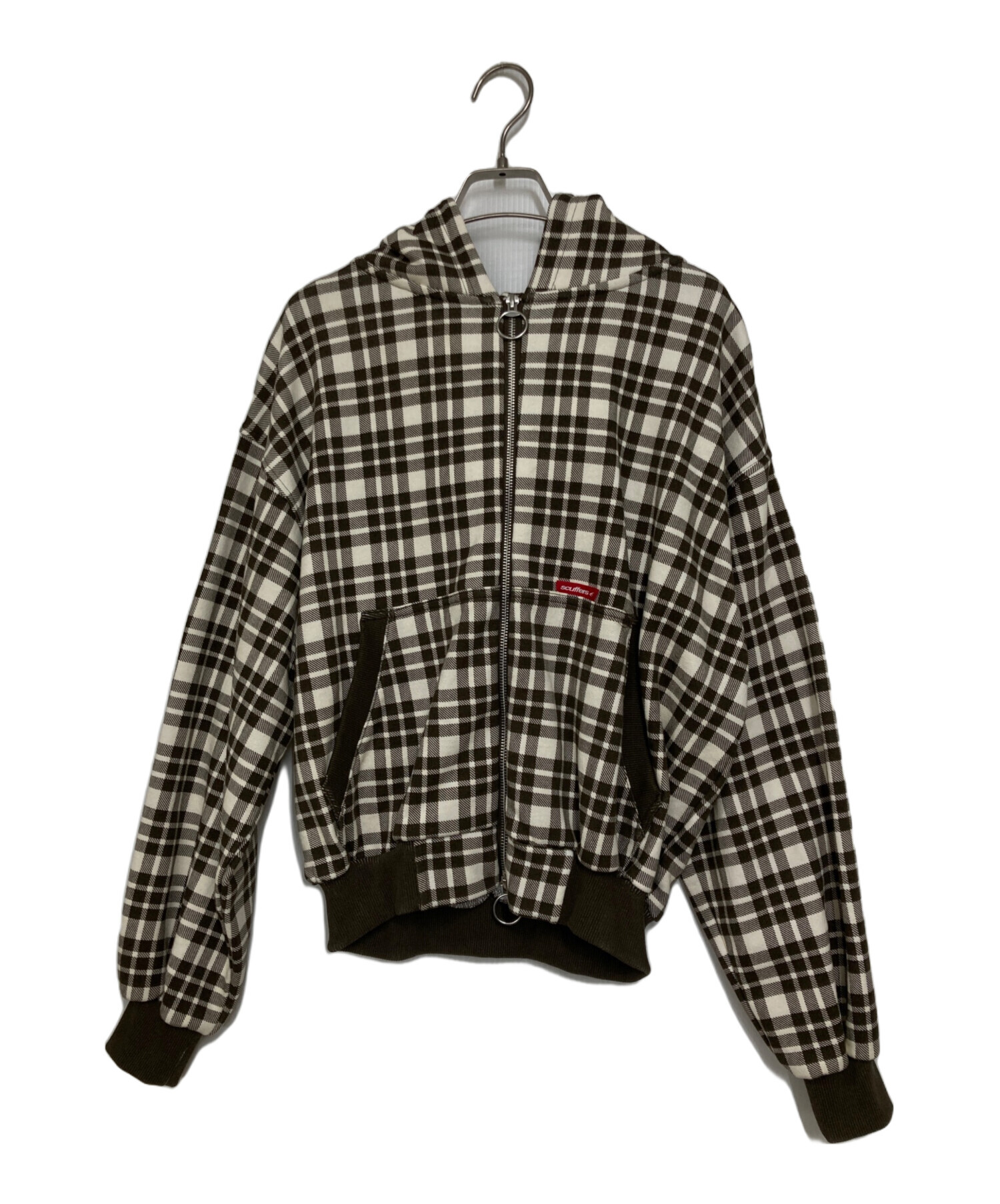 中古・古着通販】scuffers (スカッファー) Scuff Brown Checks Zipper