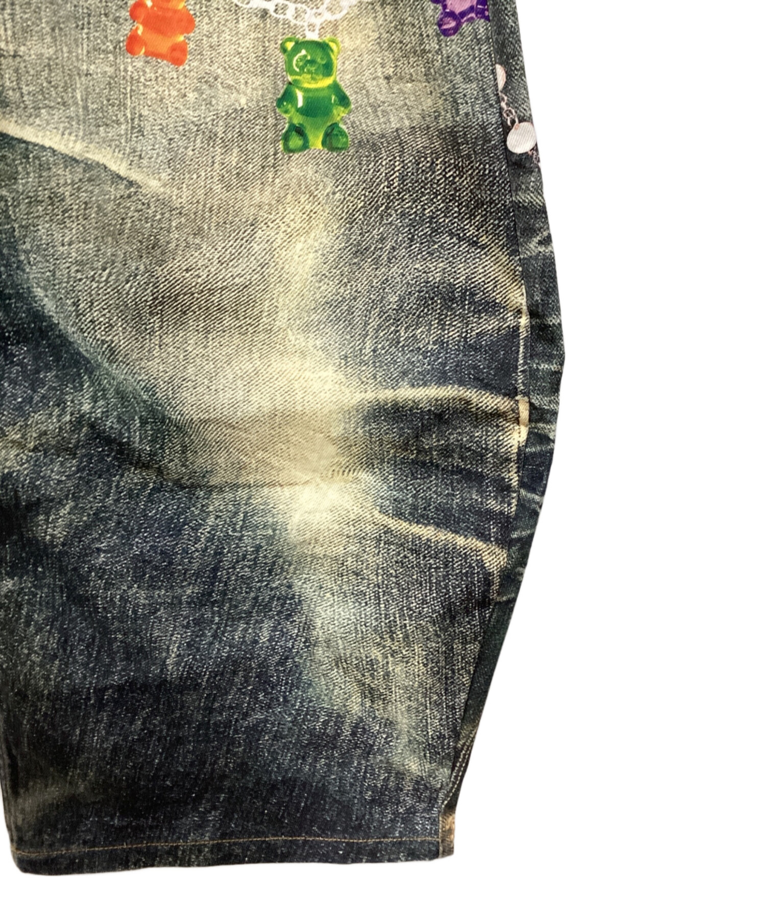 中古・古着通販】FEINICKO (フェイニコ) POLYCHROME GUMMY DENIM PANTS