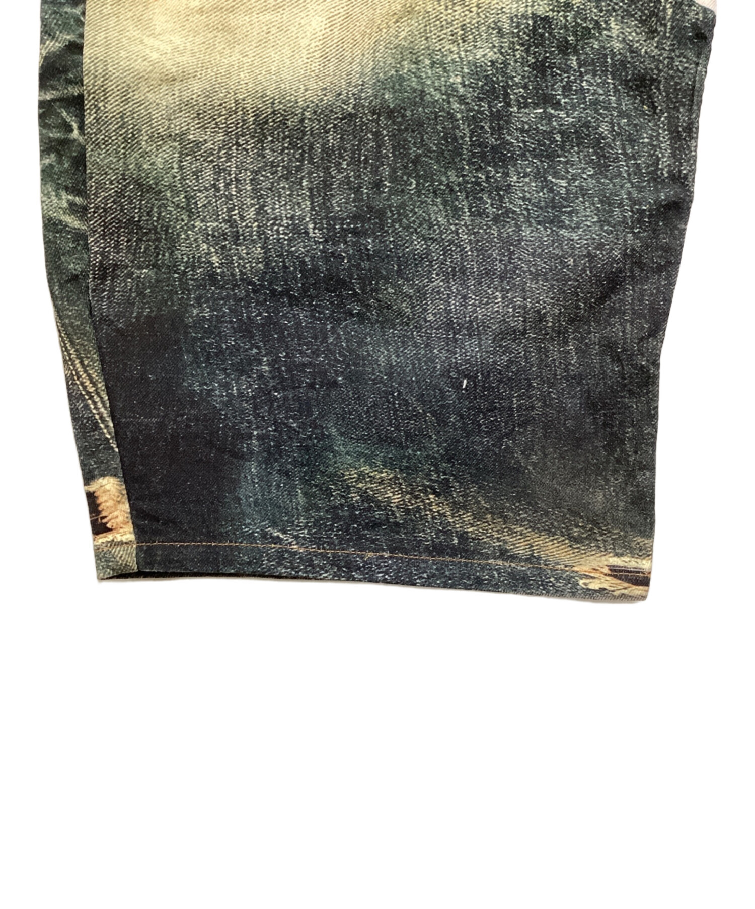 中古・古着通販】FEINICKO (フェイニコ) POLYCHROME GUMMY DENIM PANTS