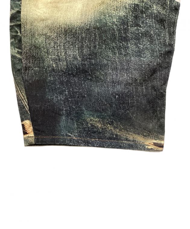 中古・古着通販】FEINICKO (フェイニコ) POLYCHROME GUMMY DENIM PANTS