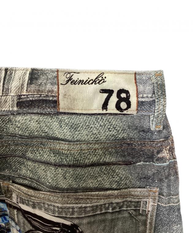 中古・古着通販】FEINICKO (フェイニコ) POLYCHROME GUMMY DENIM PANTS
