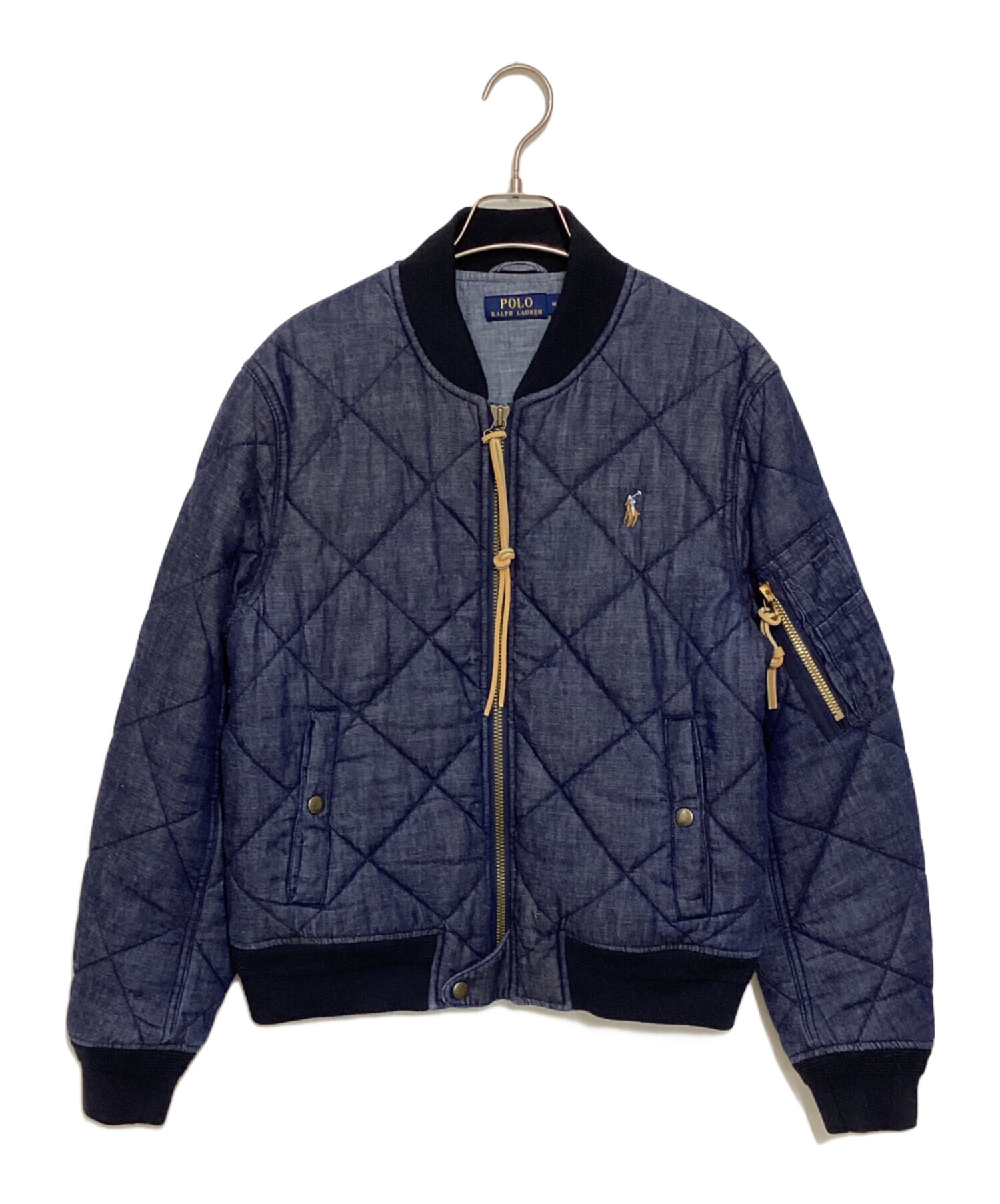 Ralph lauren ma-1 ボンバージャケット　ダウン　キルティング 中古・古着通販】POLO RALPH LAUREN (ポロ・ラルフローレン