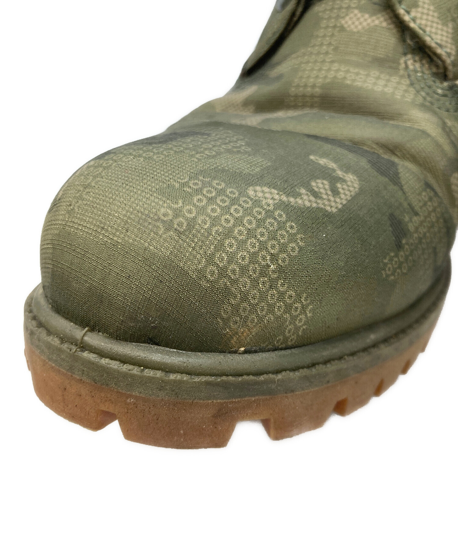 中古・古着通販】Timberland (ティンバーランド) カモフラ柄ブーツ