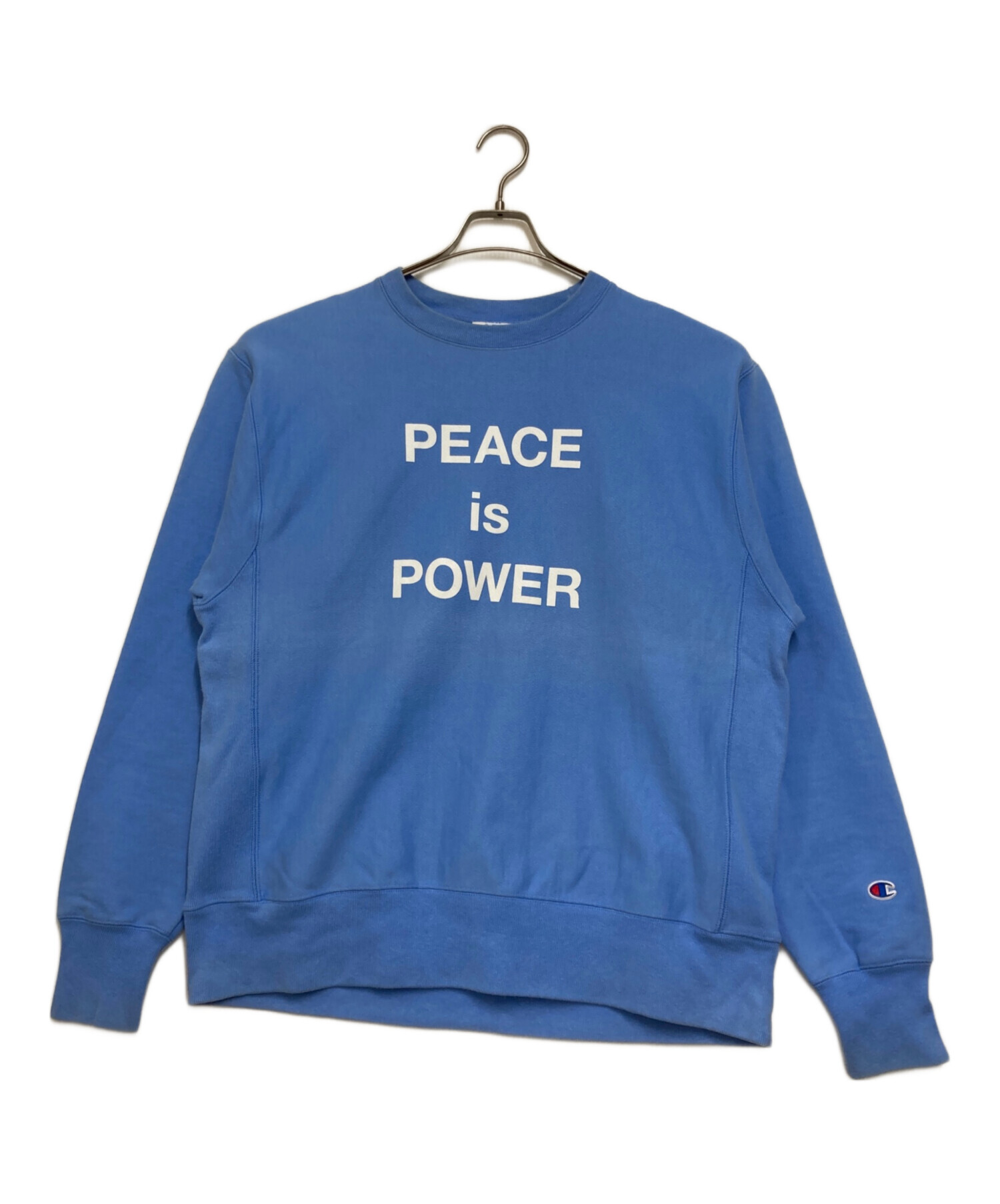 MOMA オノ・ヨーコ Champion チャンピオン リバースウィーブL 中古・古着通販】Champion REVERSE WEAVE (チャンピオン リバース