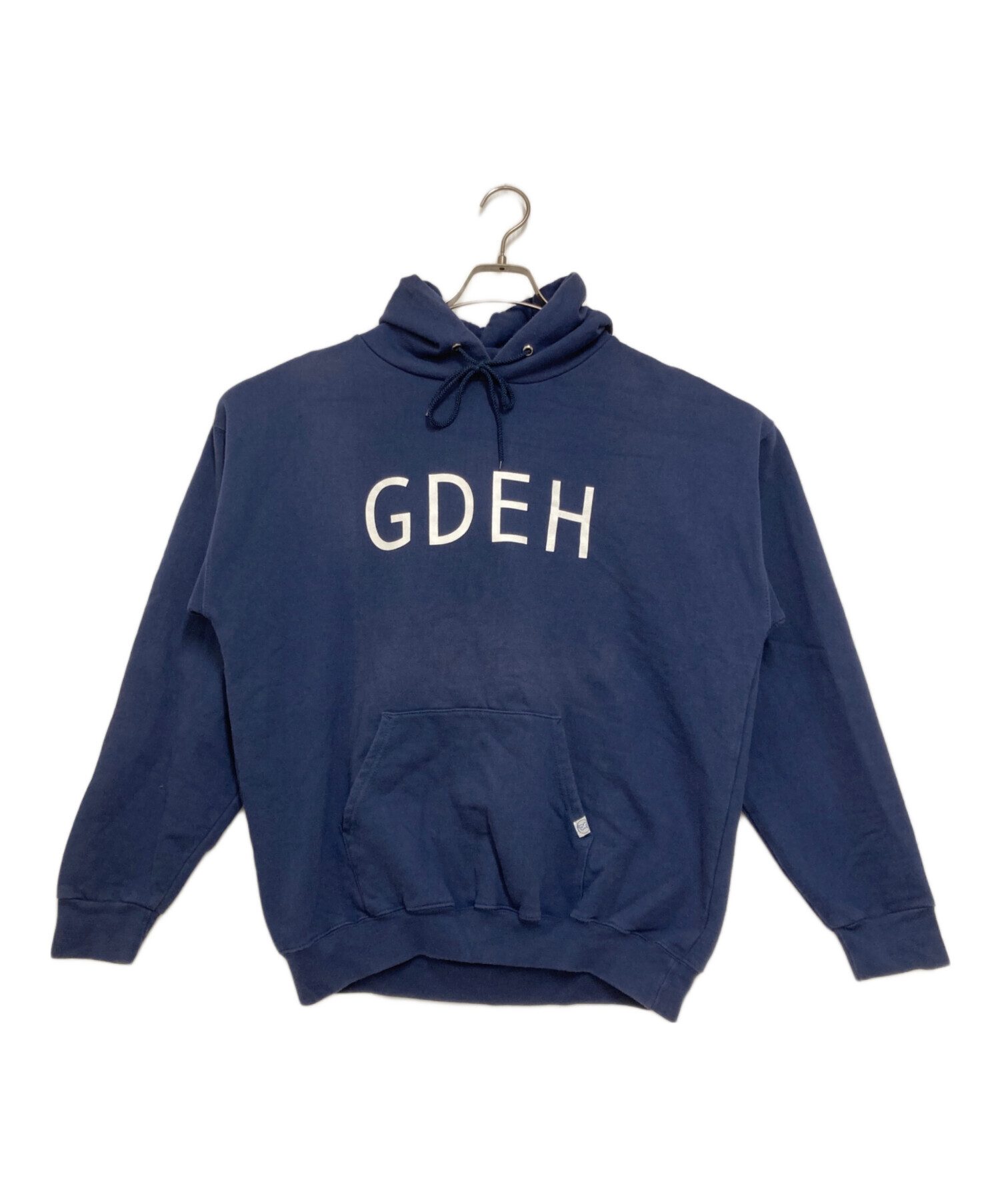 中古・古着通販】GDEH (グッドイナフ) 大文字ロゴプルオーバーパーカー