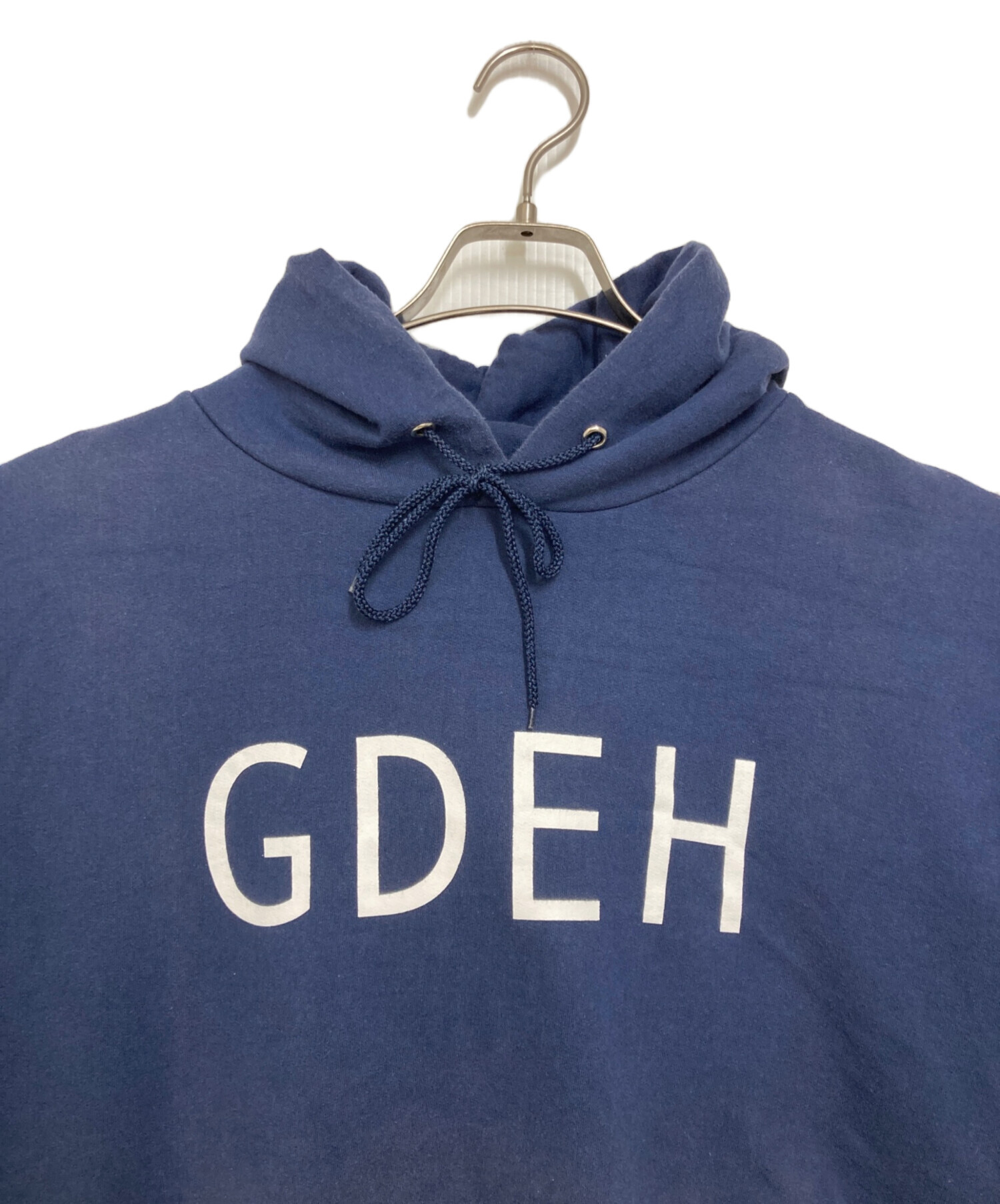 中古・古着通販】GDEH (グッドイナフ) 大文字ロゴプルオーバーパーカー