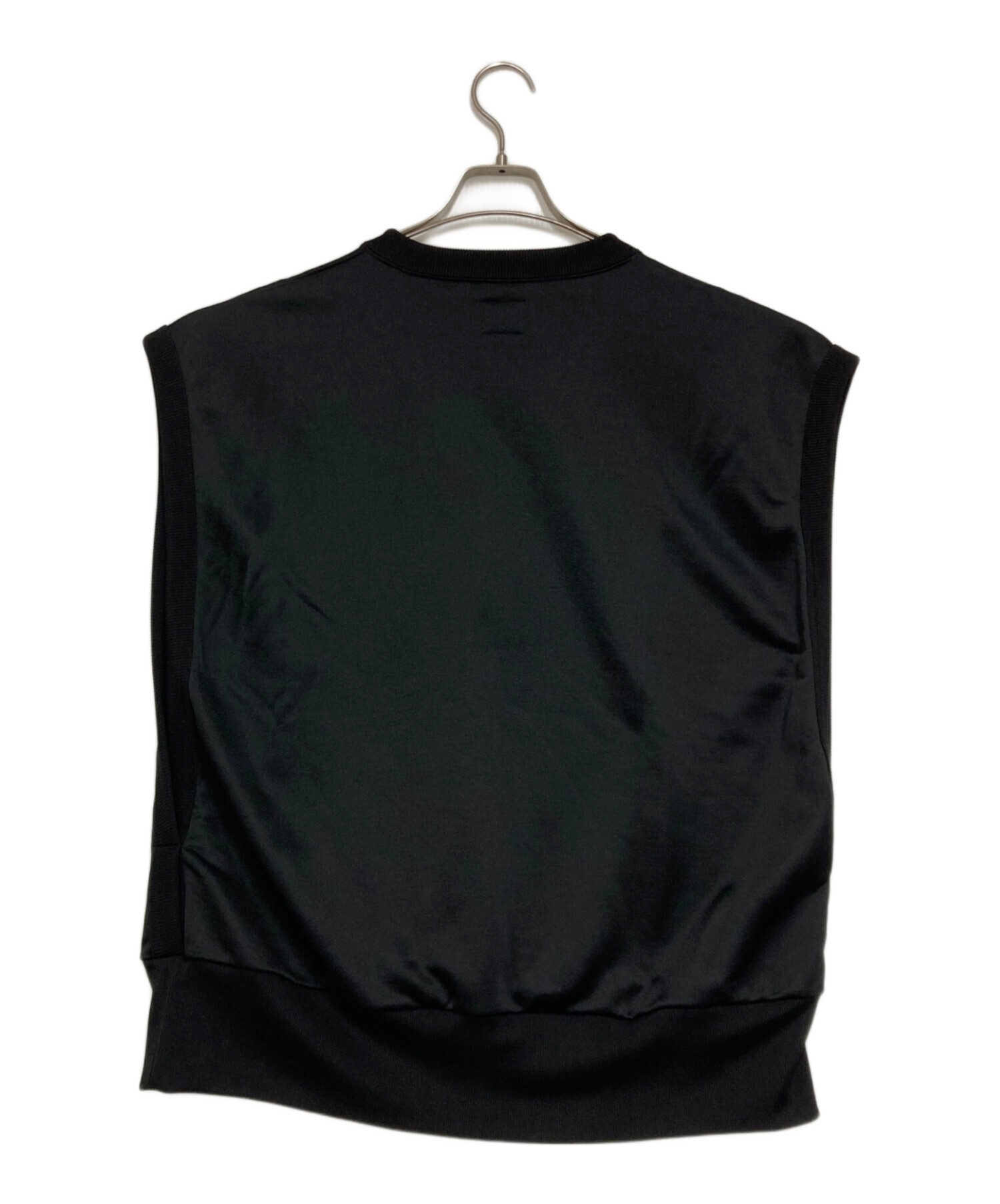 中古・古着通販】Needles (ニードルズ) Sleeveless Tee - C/P ブラック